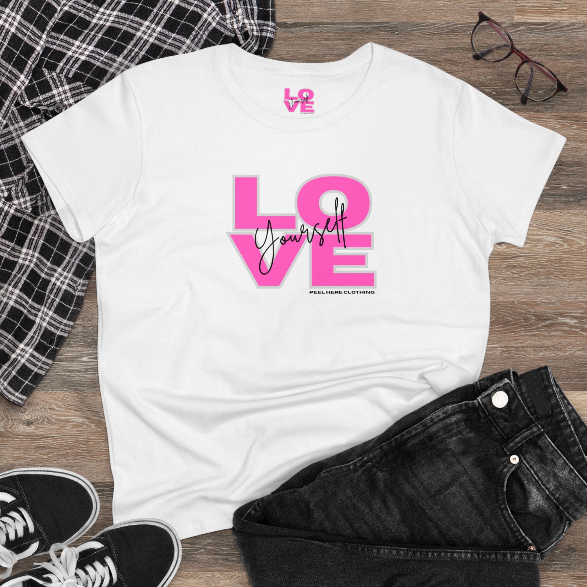 Love Yourself Midweight Cotton Tee (Front)