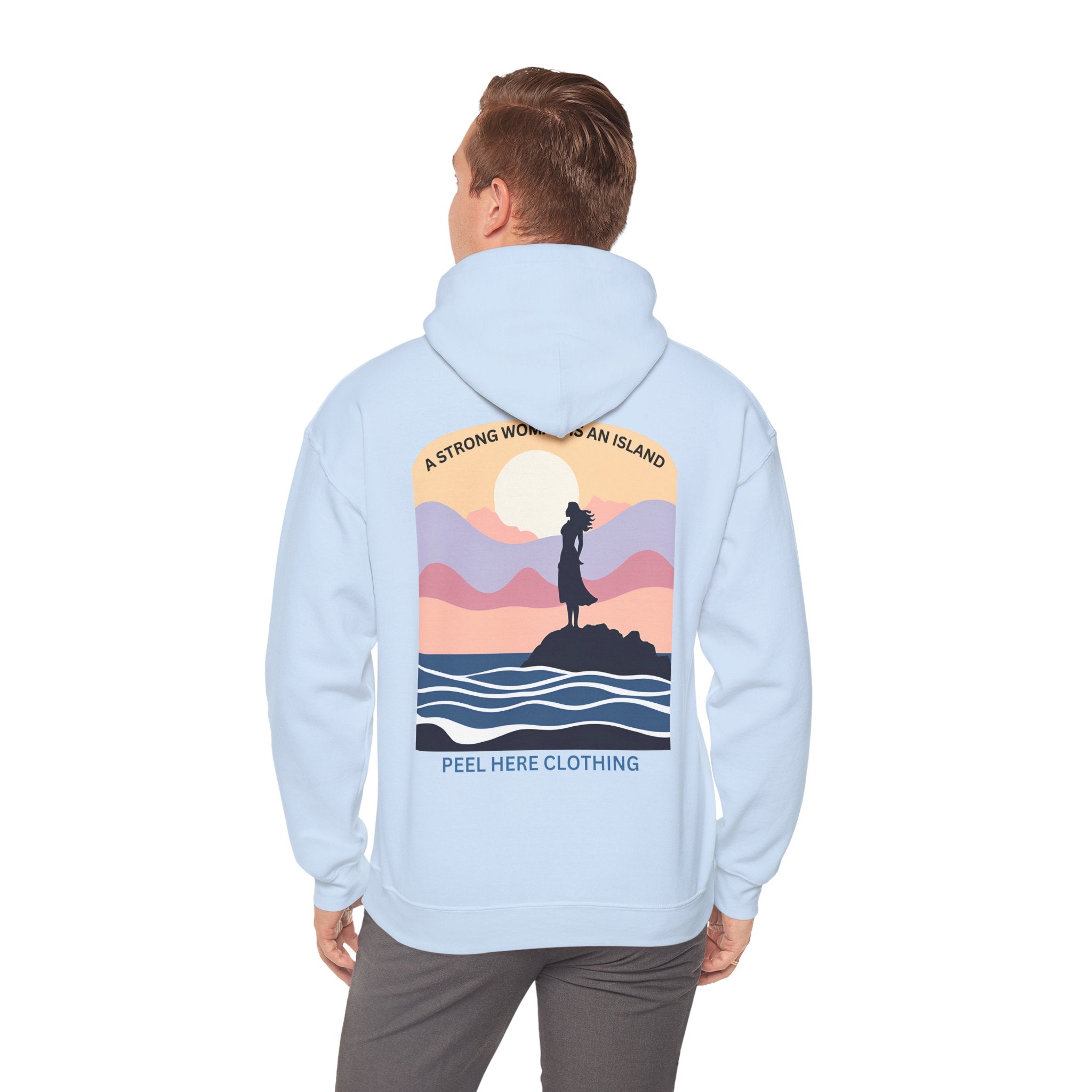 A Strong Woman is An Island Hoodie