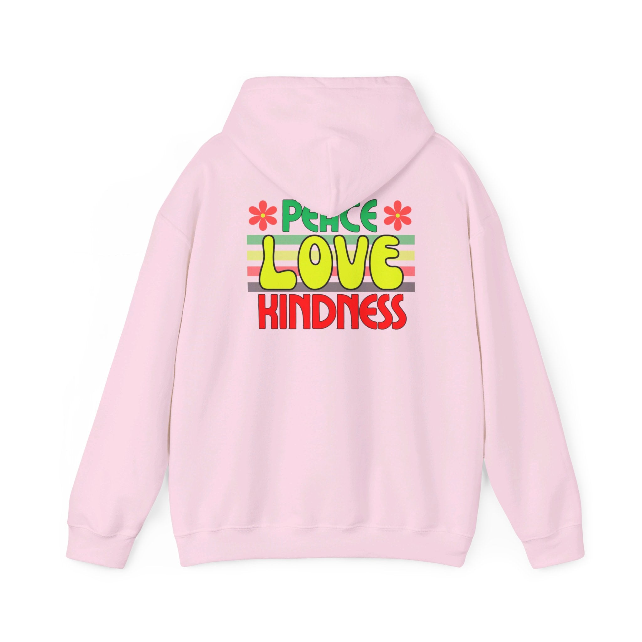 Peel Here Clothing's Peace Love Kindness Hoodie