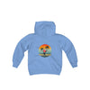 Peel Here Clothings Island Retro Childrens Hoodie