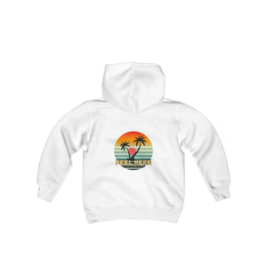 Peel Here Clothings Island Retro Childrens Hoodie