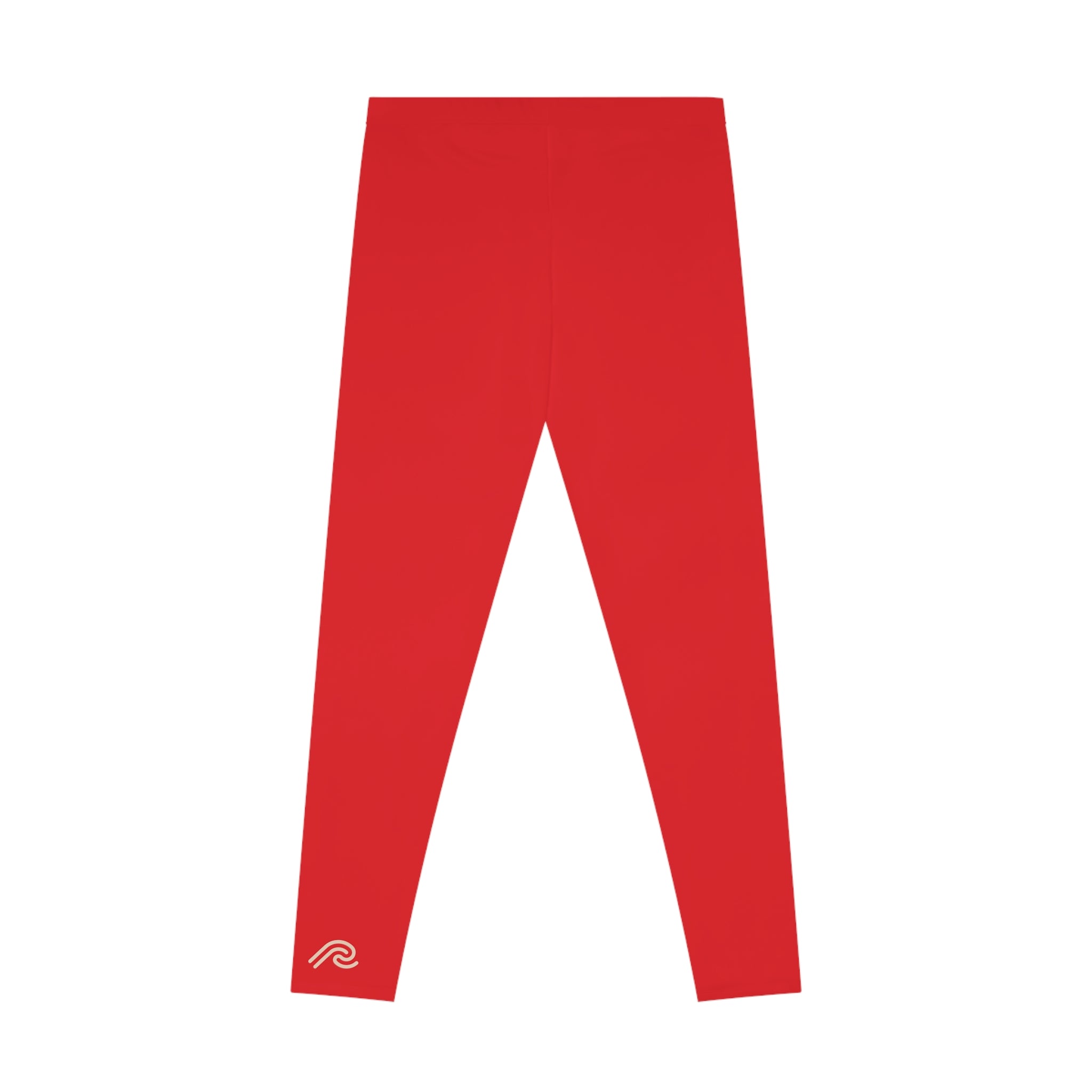 Womens Peel Here Luxe Stretchy Leggings (red)