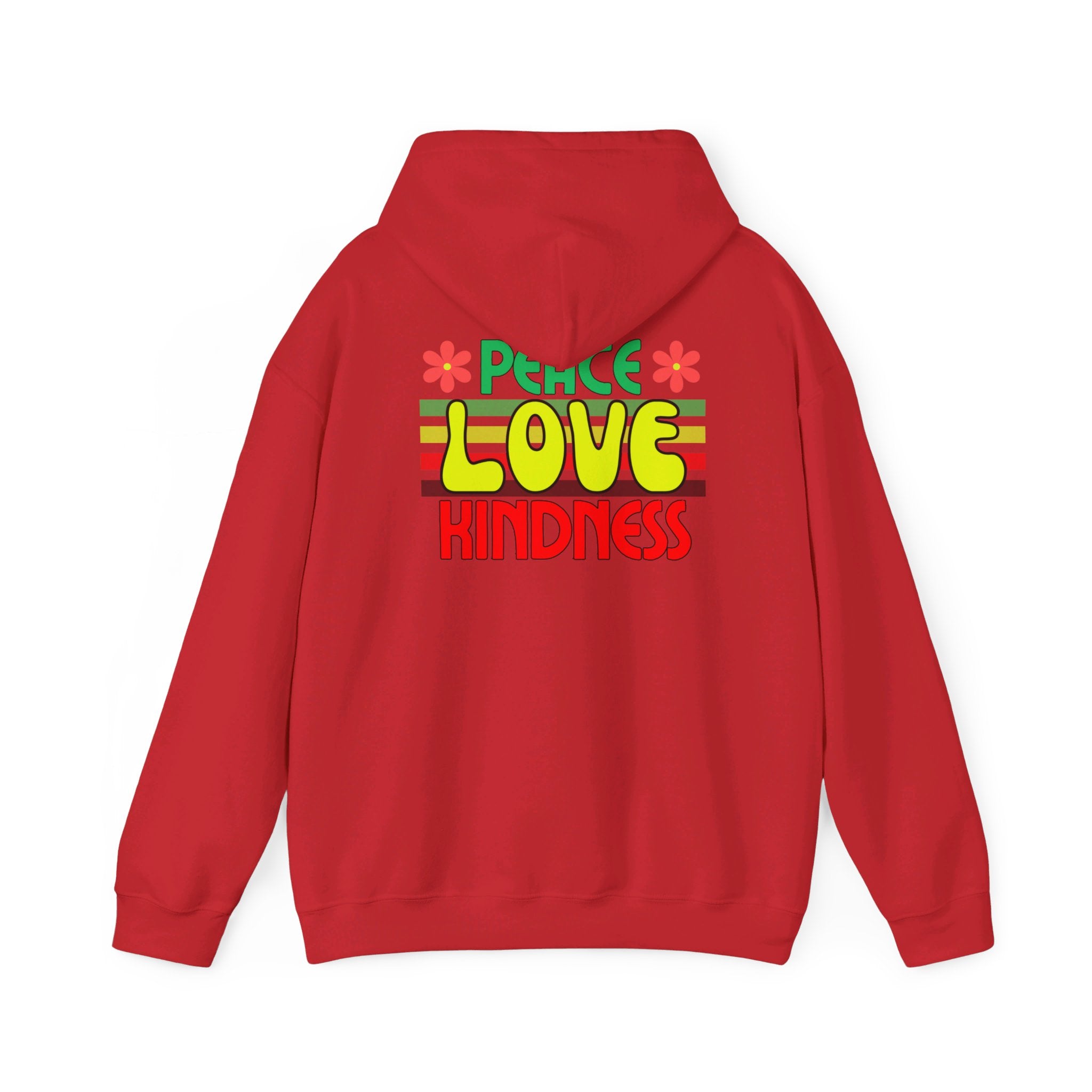 Peel Here Clothing's Peace Love Kindness Hoodie