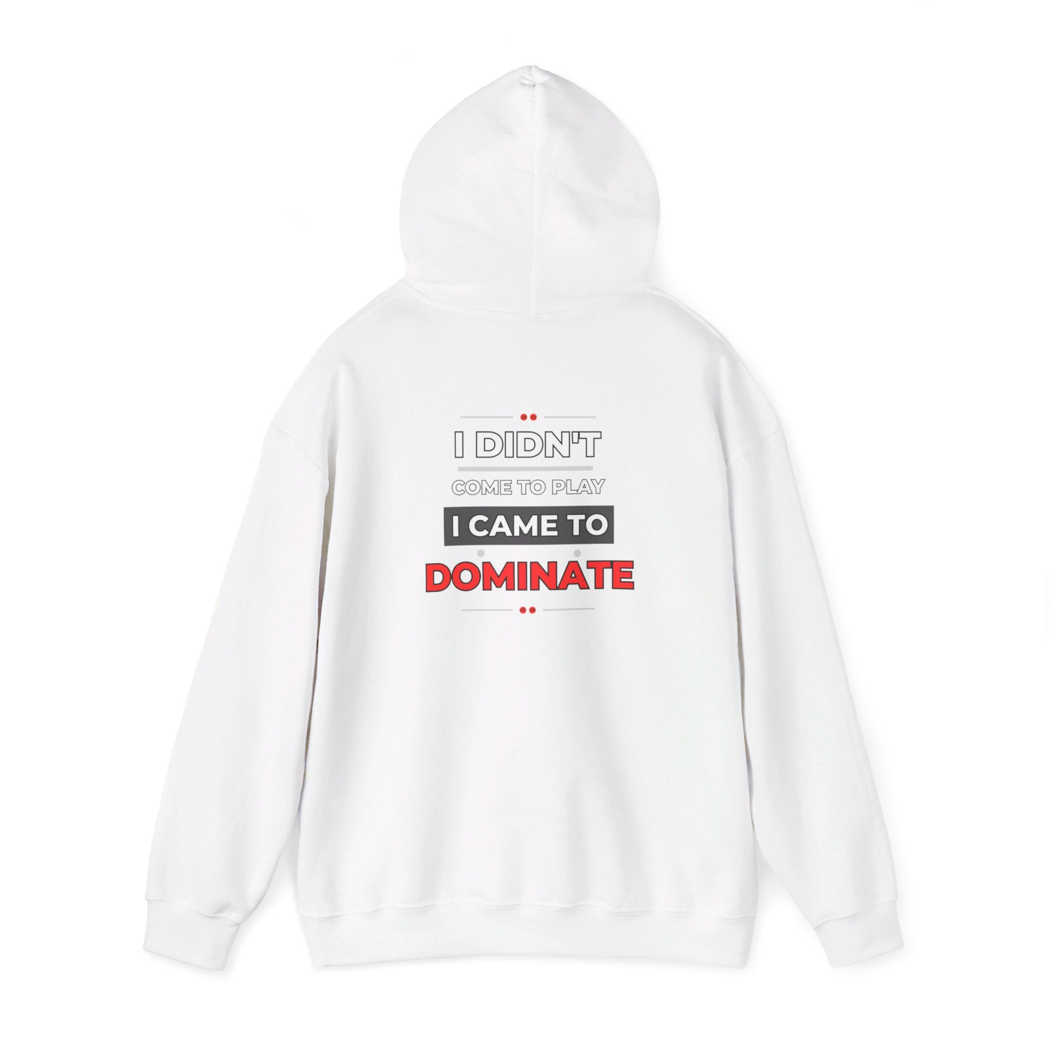 Peel Here Clothing's Did'nt come to play Hoodie