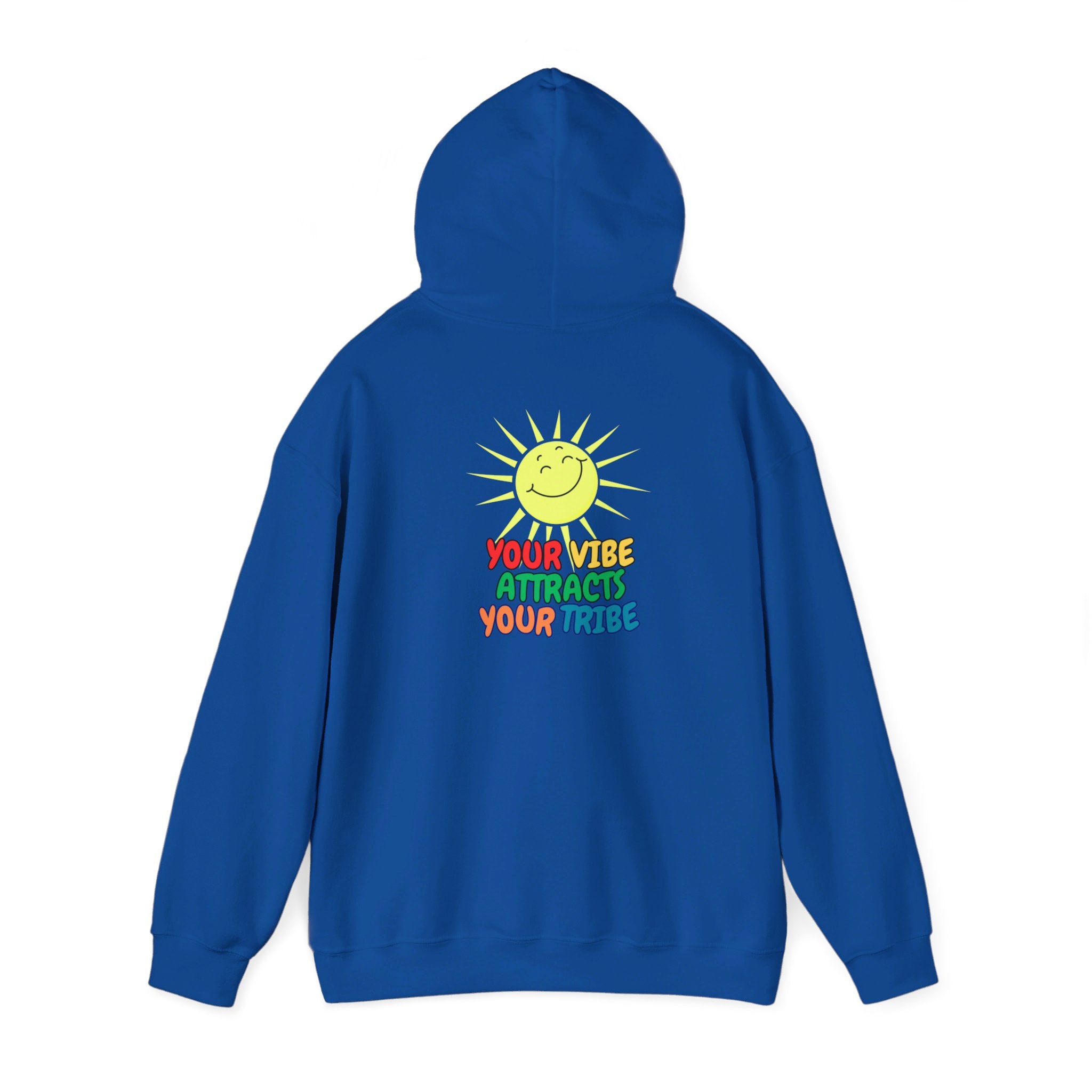 Peel Here Clothing's Your Vibe Attracts Your Tribe Hoodie