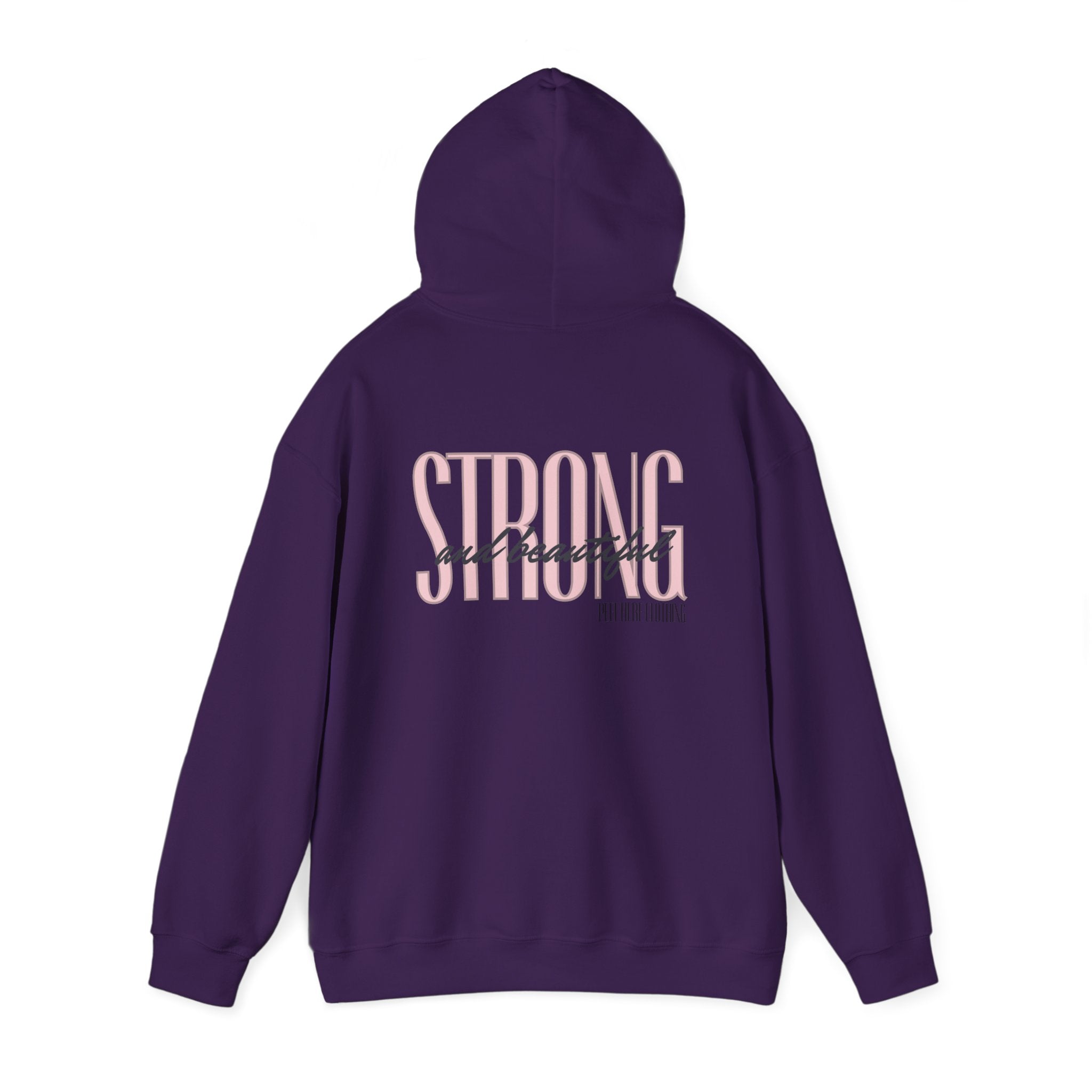 Strong and beautiful Hooded Sweatshirt