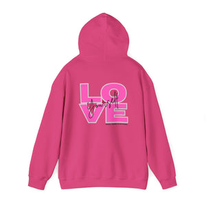 Love Yourself Hooded Sweatshirt (Back)