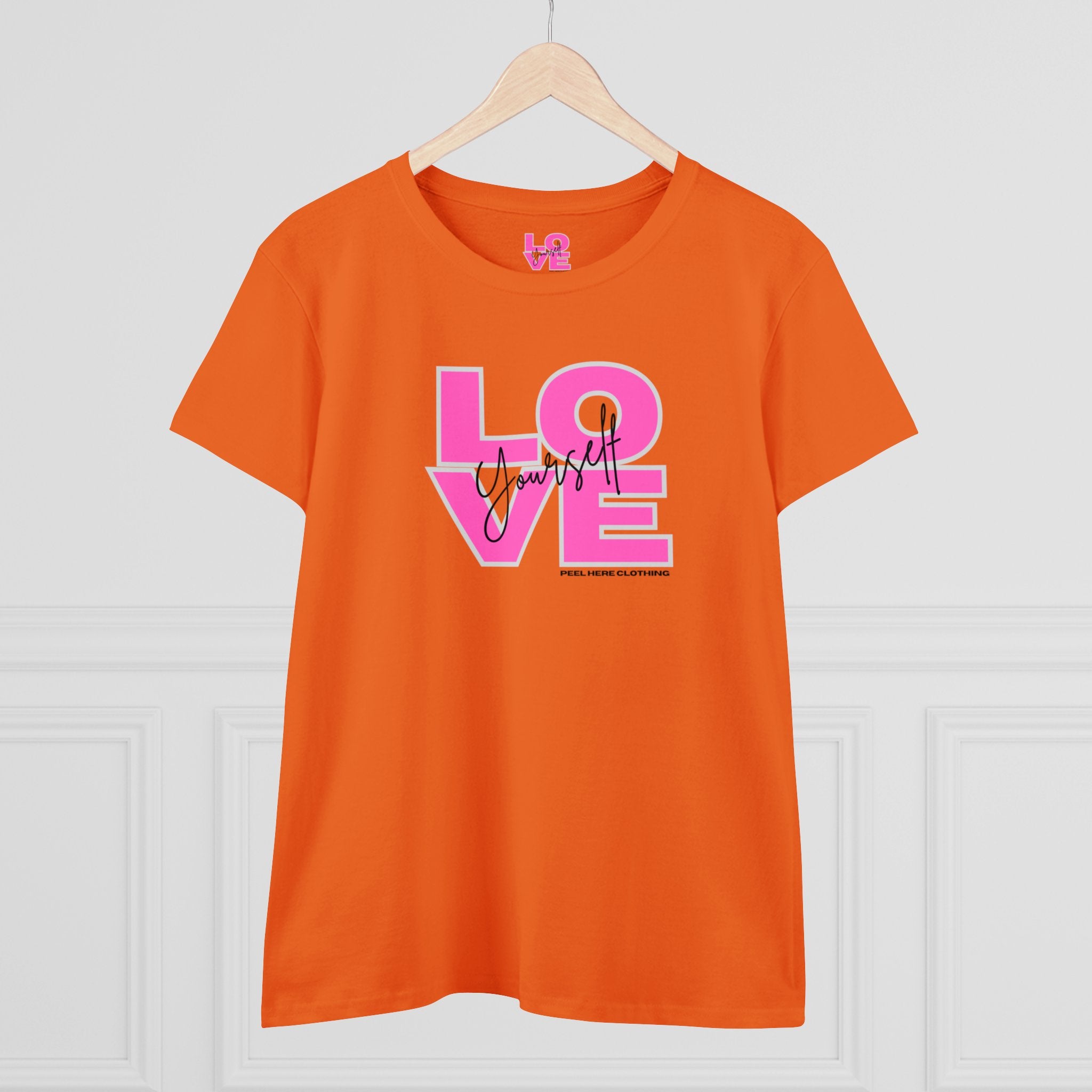 Love Yourself Midweight Cotton Tee (Front)