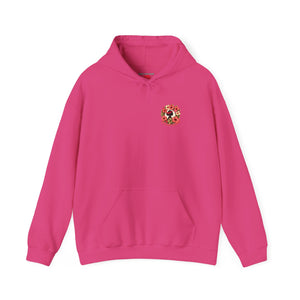 Hibiscus Princess Hooded Sweatshirt Heavy Blend