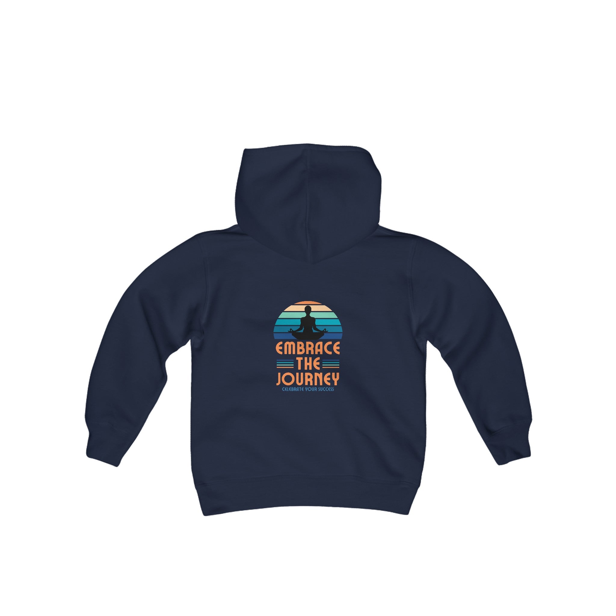 Peel Here Childrens Embrace The Journey Hoodie