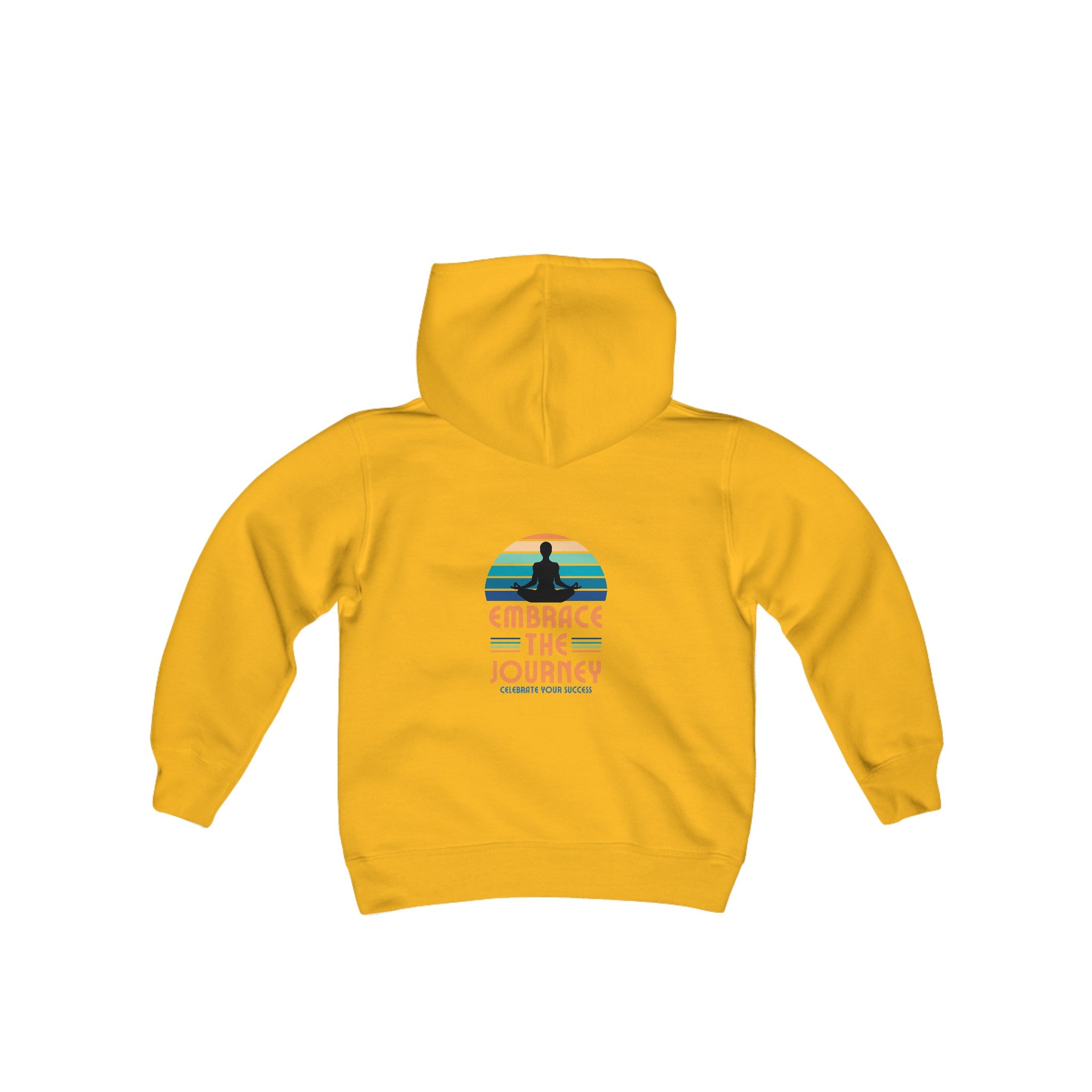 Peel Here Childrens Embrace The Journey Hoodie