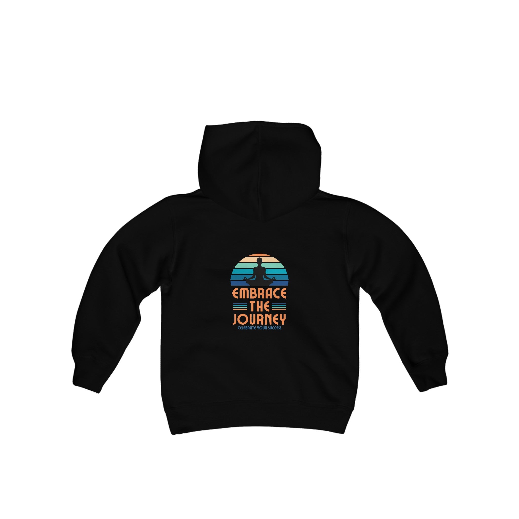 Peel Here Childrens Embrace The Journey Hoodie