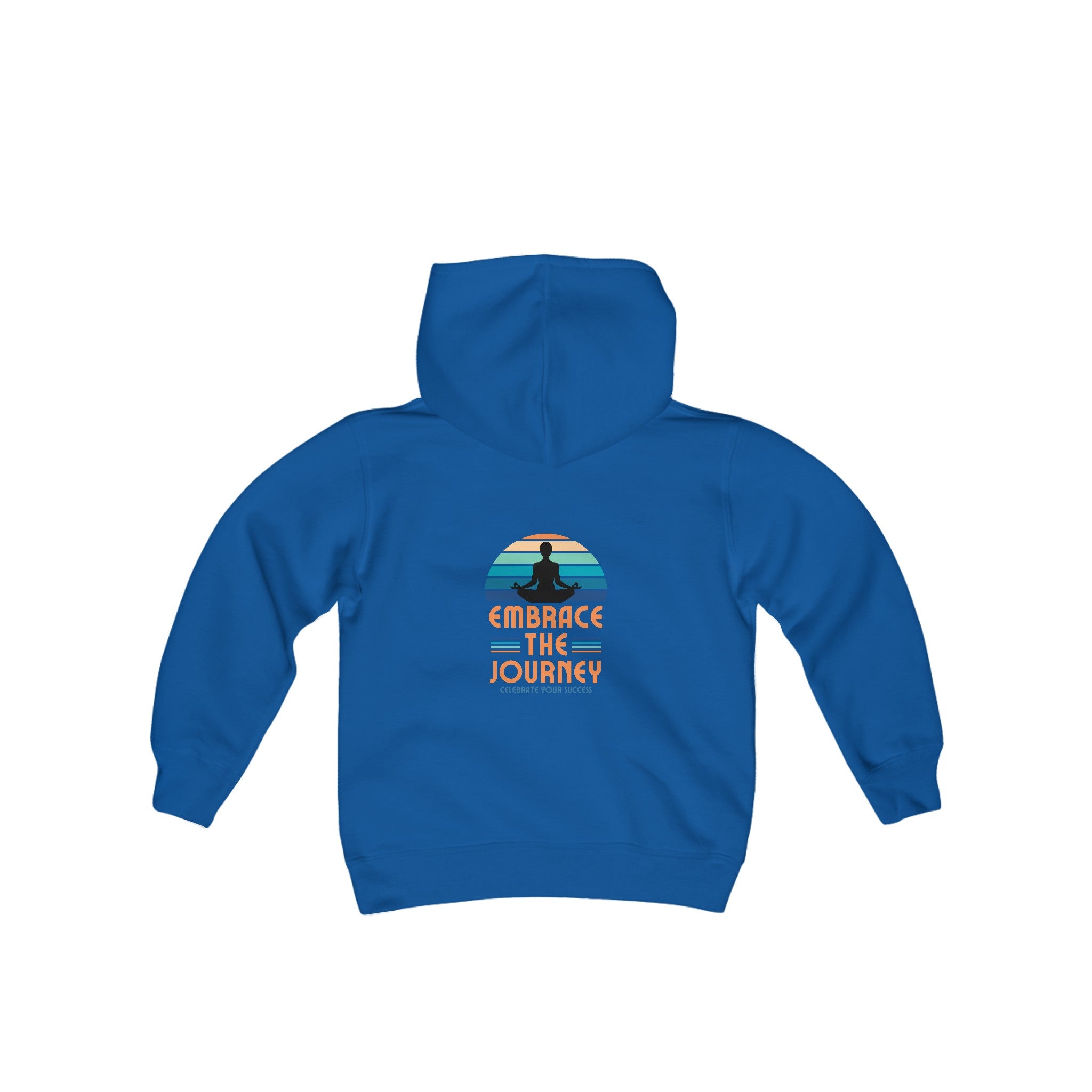 Peel Here Childrens Embrace The Journey Hoodie