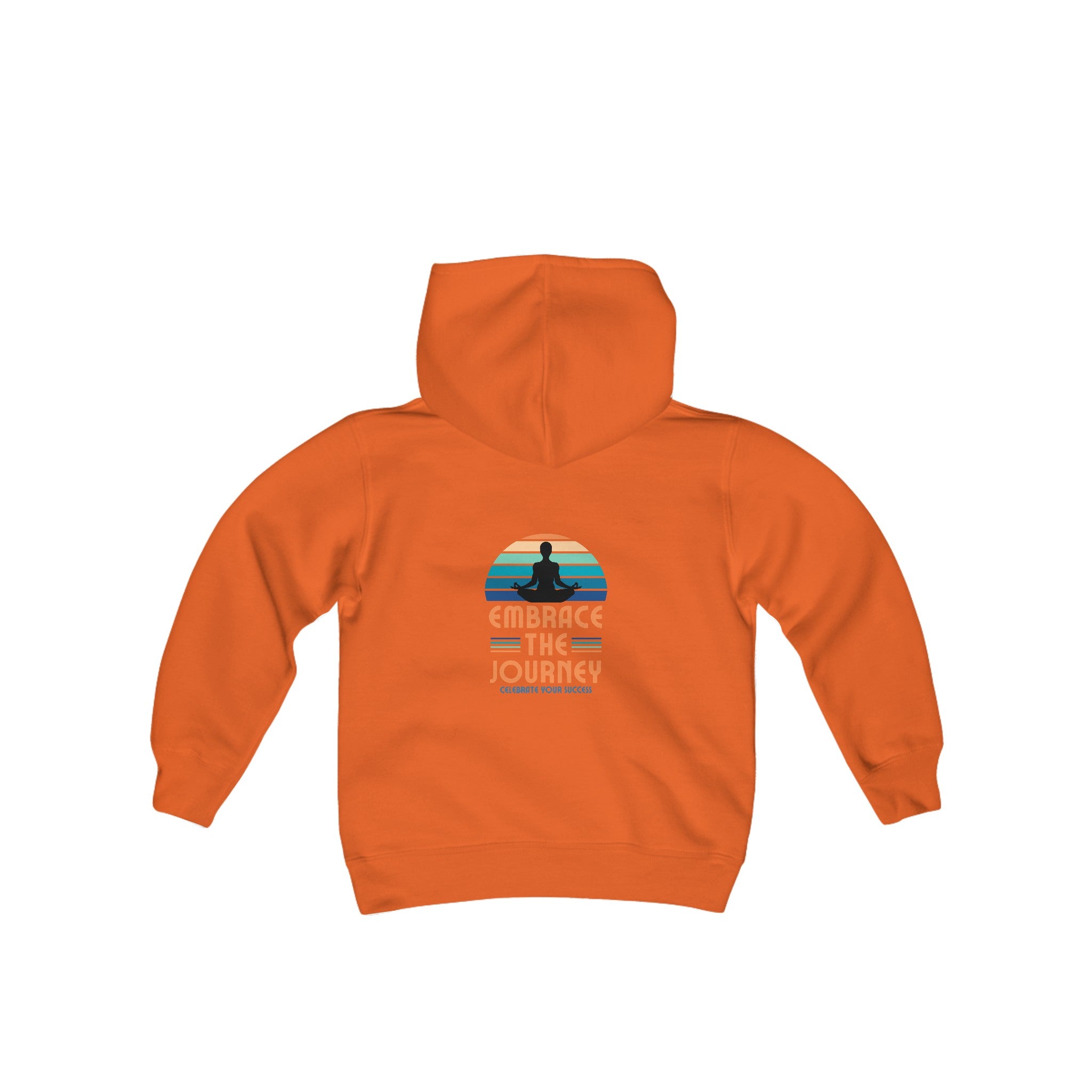 Peel Here Childrens Embrace The Journey Hoodie