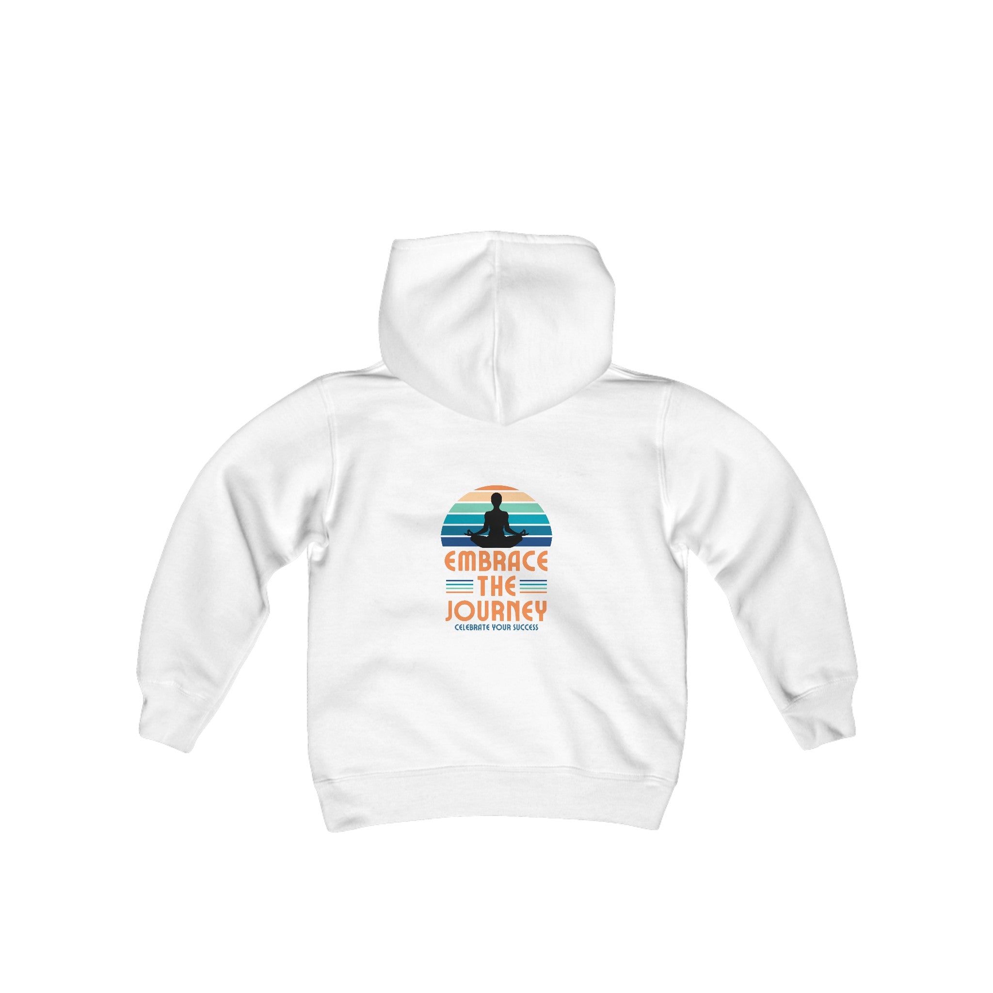 Peel Here Childrens Embrace The Journey Hoodie