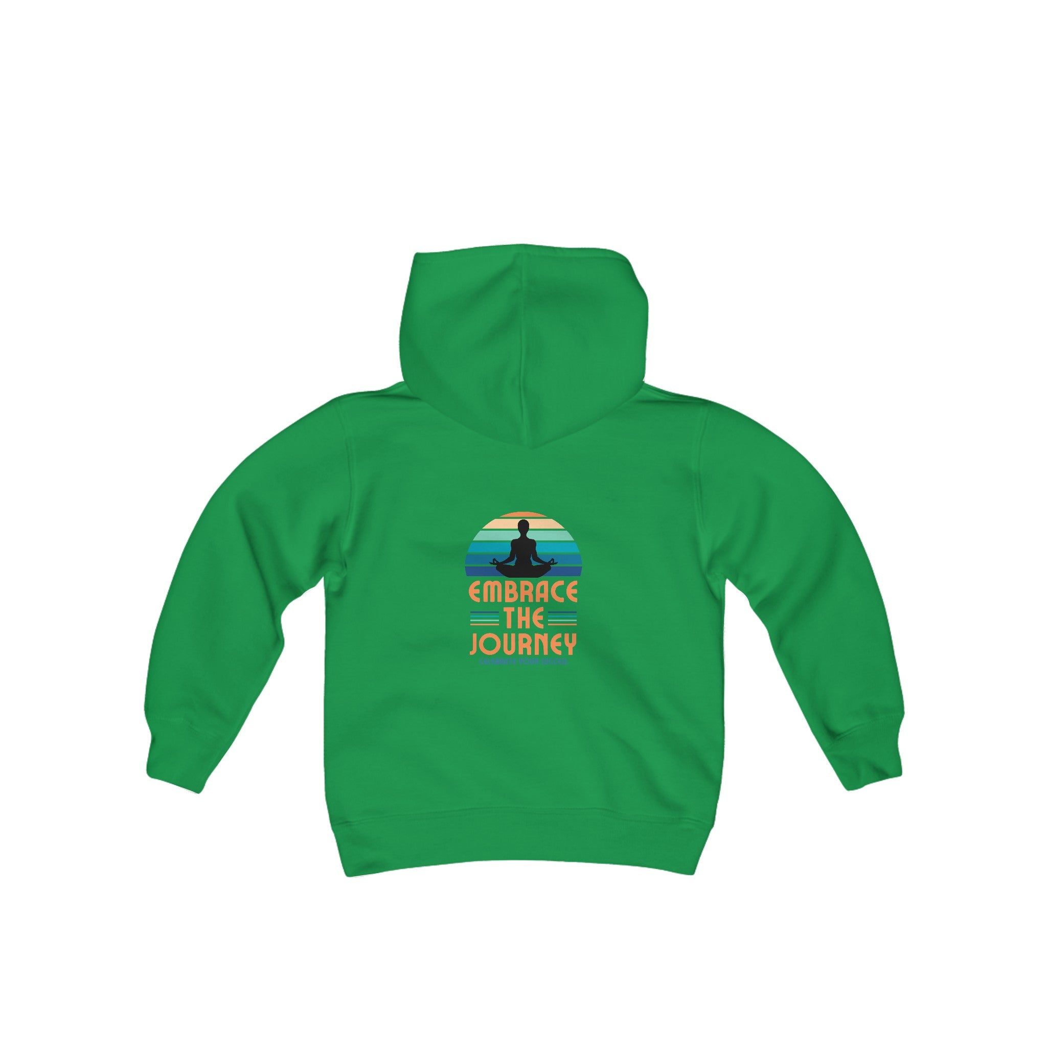 Peel Here Childrens Embrace The Journey Hoodie