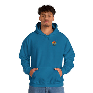 Mens Peel Here Retro Dot Hoodie