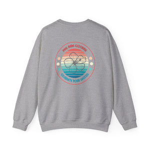 Retro Hibiscus Crewneck Sweatshirt