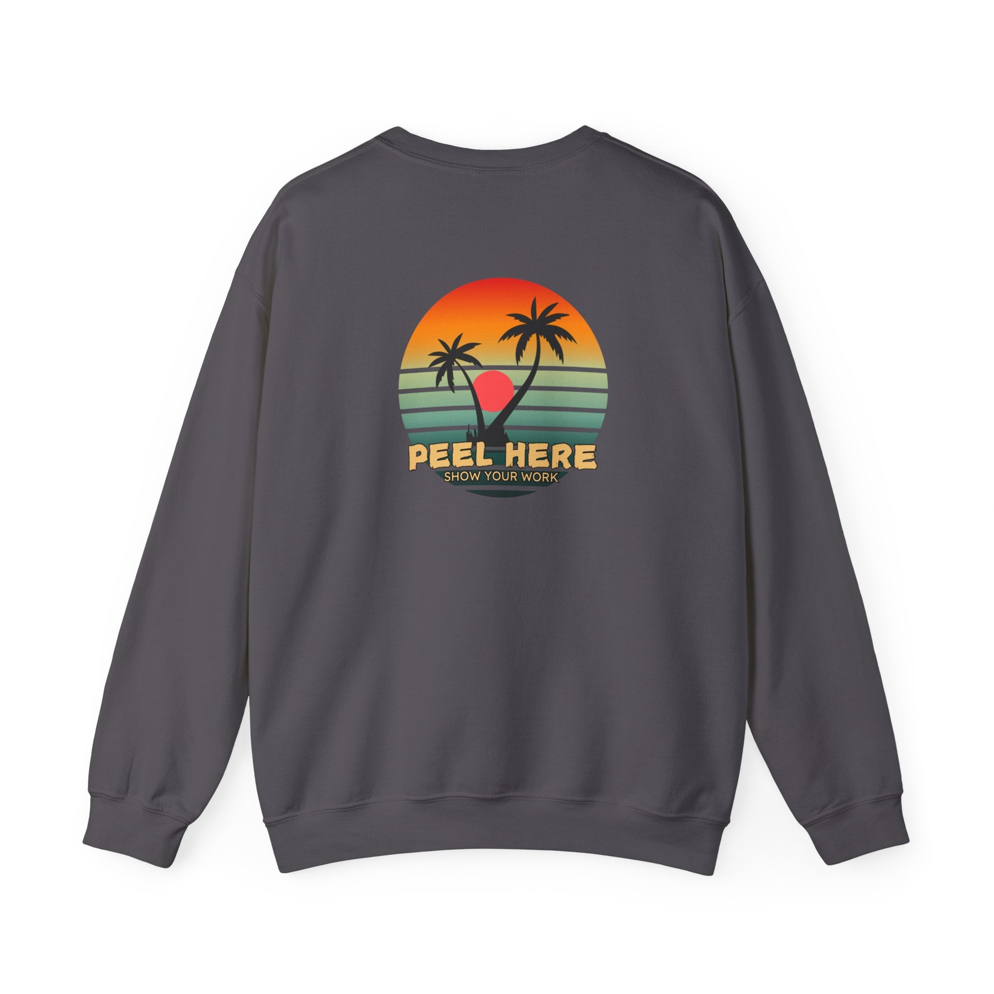 Tropical Retro Dot Crewneck Sweatshirt