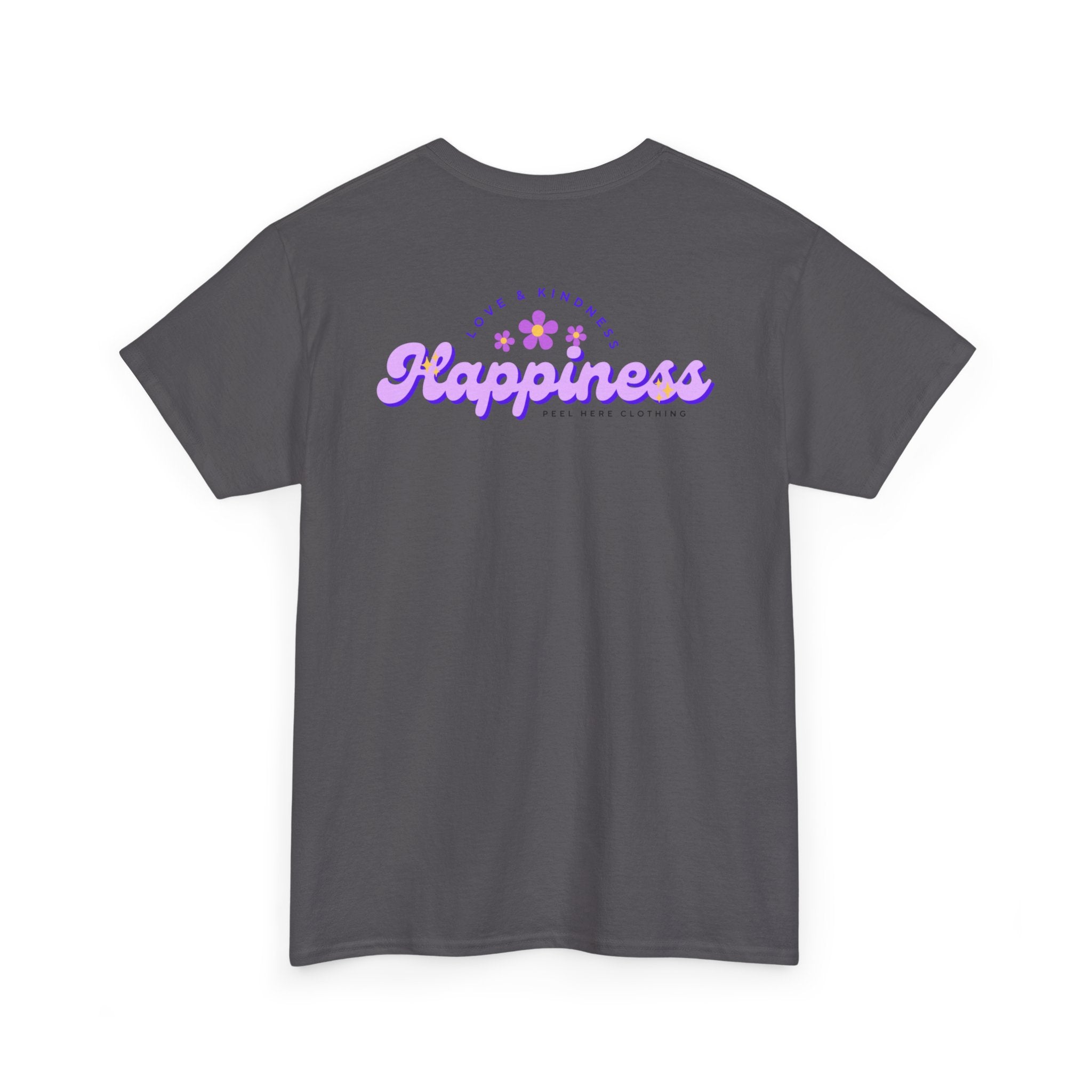 Happiness Heavy Cotton Tee (Back)