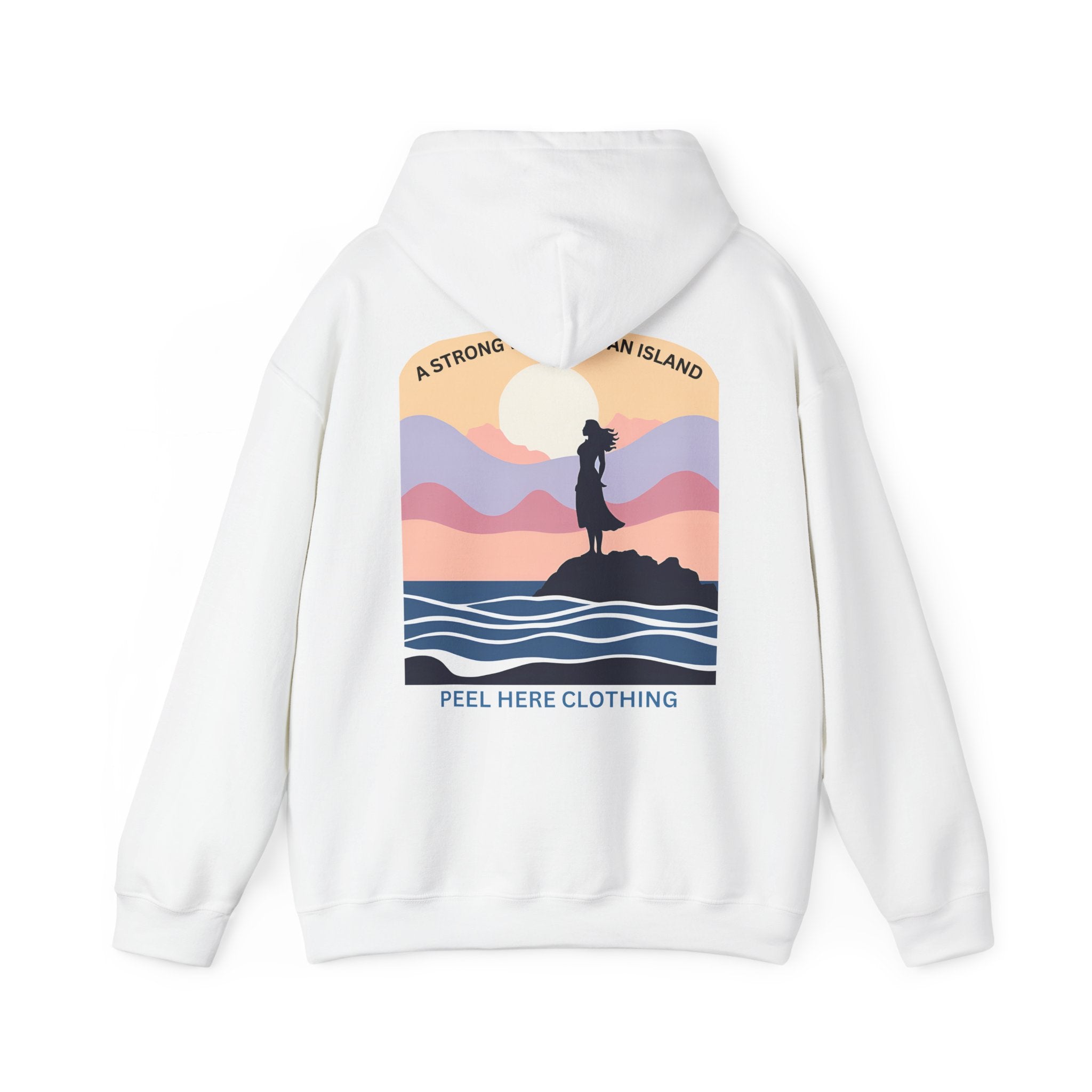 A Strong Woman is An Island Hoodie