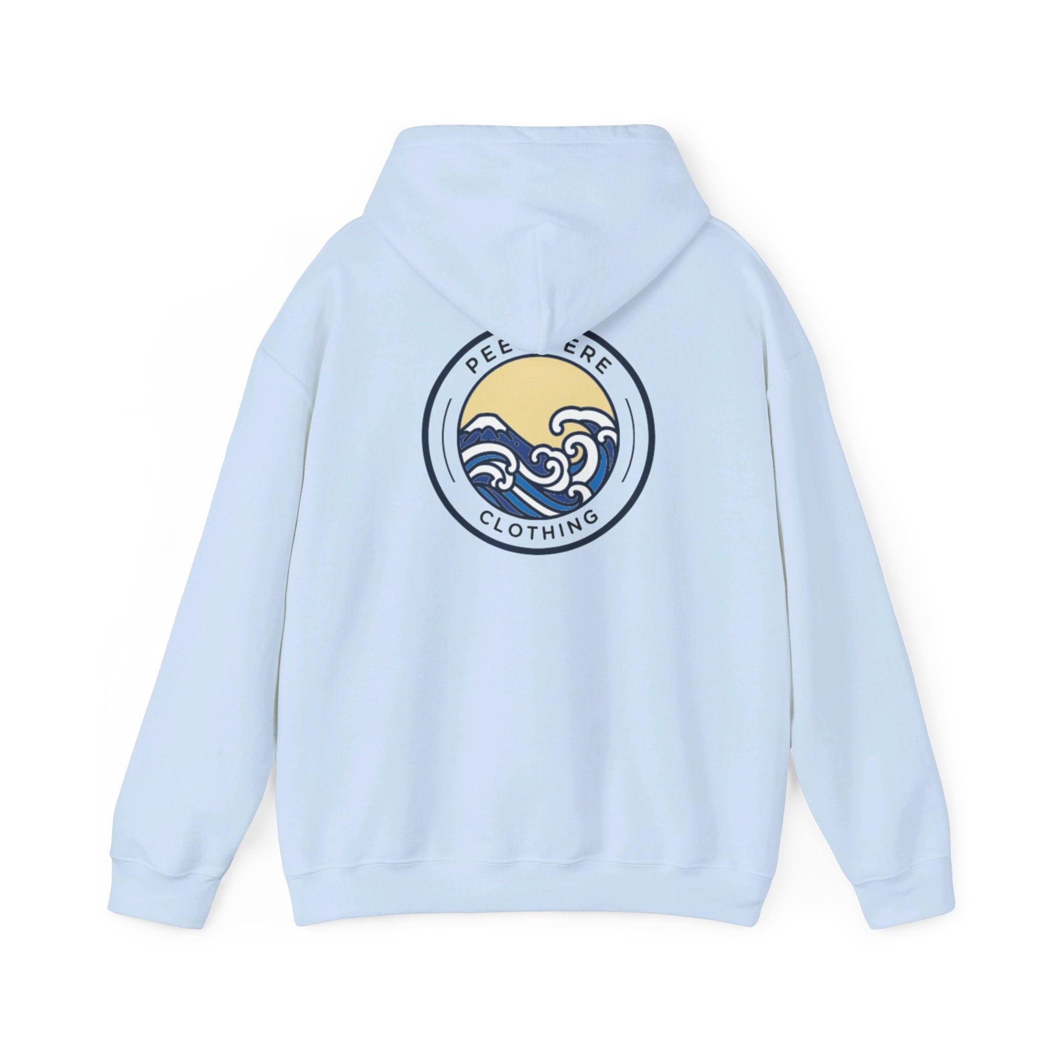 Peel Here Clothings Waves Hoodie