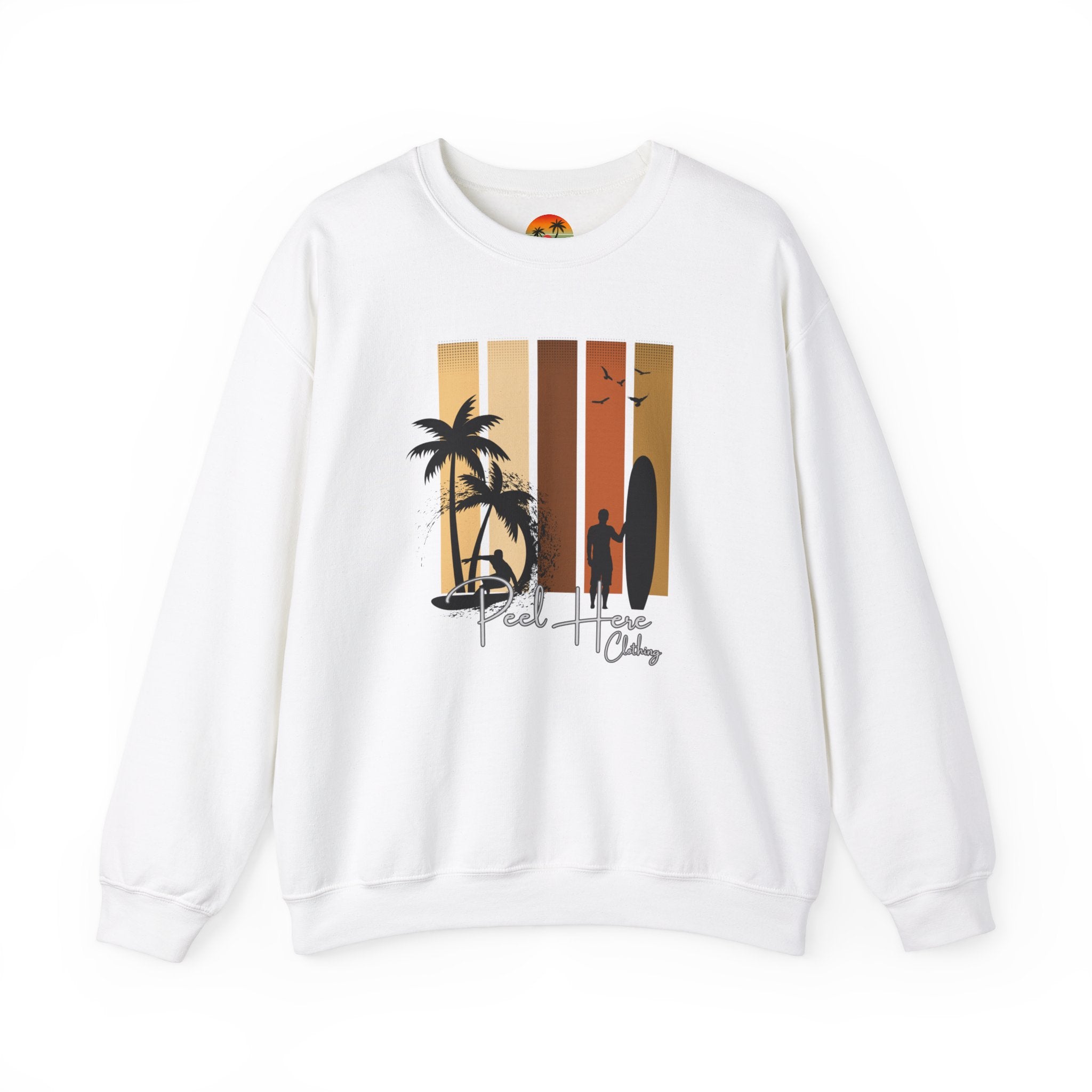 Boards and Surf Crewneck Sweatshirt