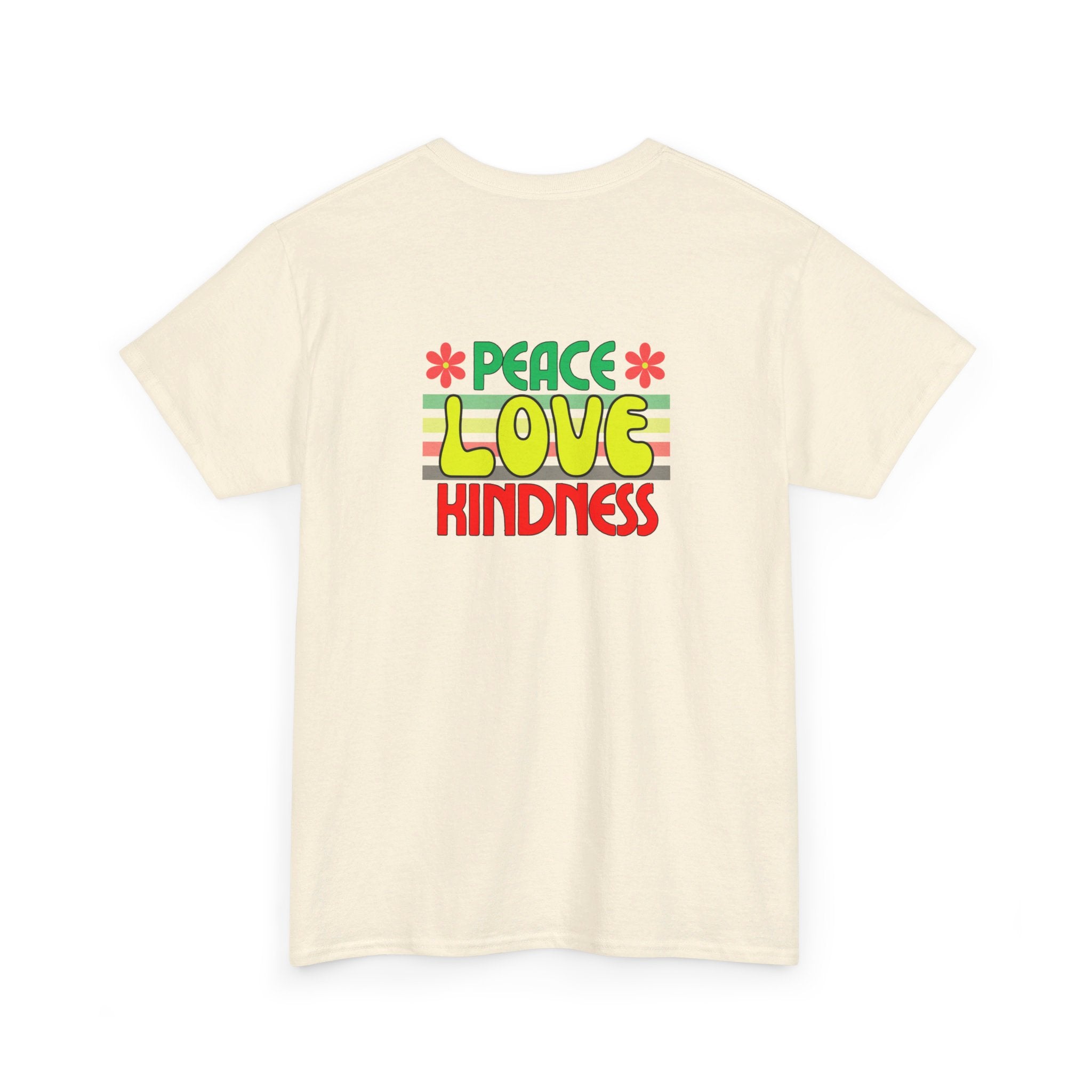 Peel Here Clothing Men's "Peace, Love, Kindness" T-Shirt"