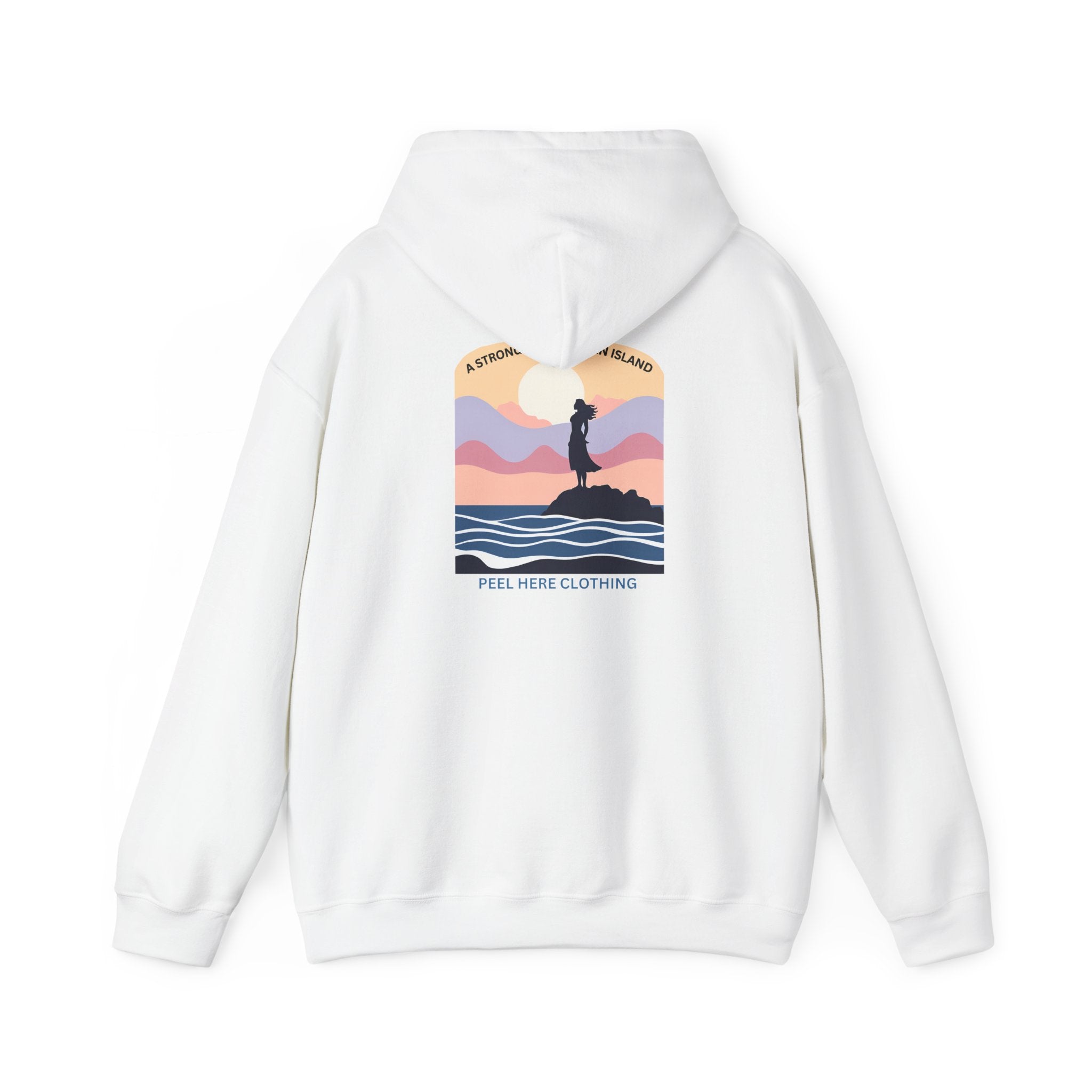 A Strong Woman is An Island Hoodie