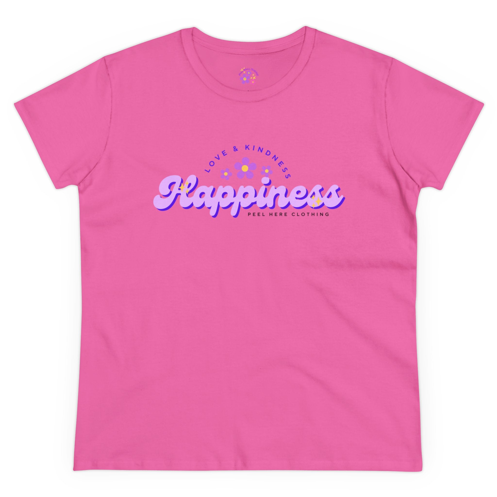 Happiness Midweight Cotton Tee (Front)