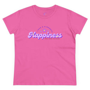 Happiness Midweight Cotton Tee (Front)