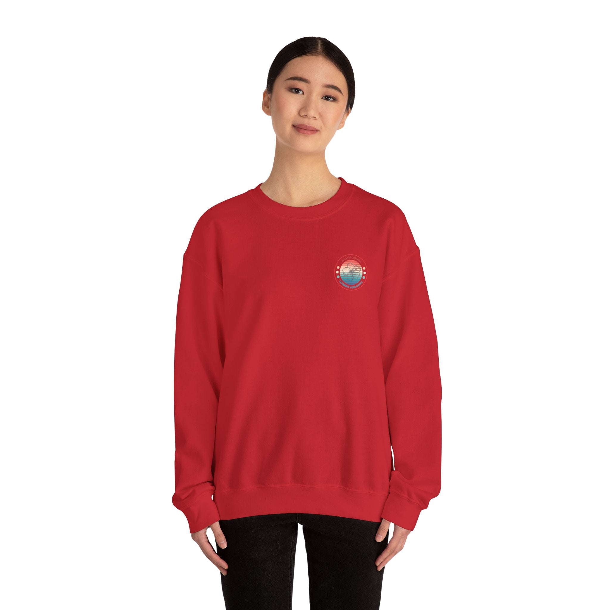 Retro Hibiscus Crewneck Sweatshirt