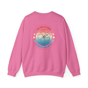 Retro Hibiscus Crewneck Sweatshirt