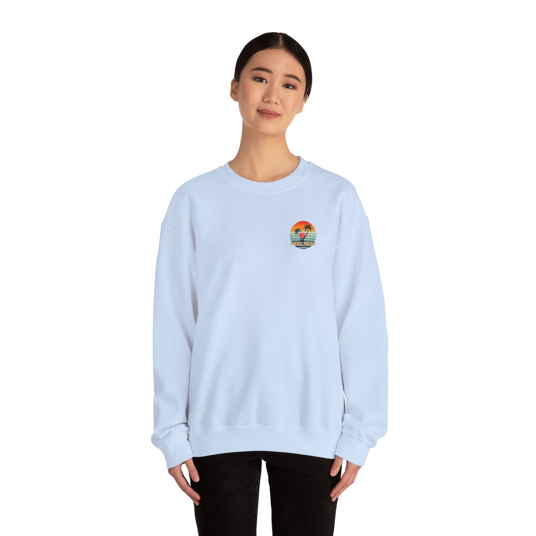 Tropical Retro Dot Crewneck Sweatshirt