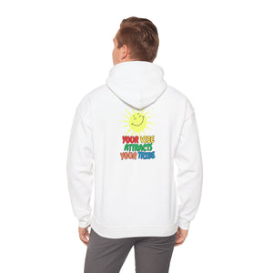 Peel Here Clothing's Your Vibe Attracts Your Tribe Hoodie