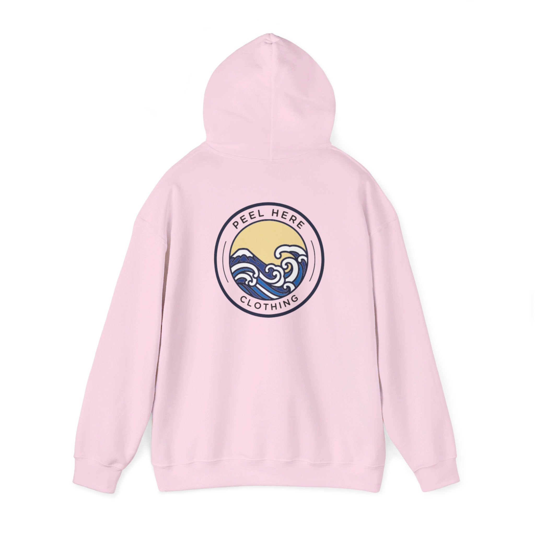 Peel Here Clothings Waves Hoodie