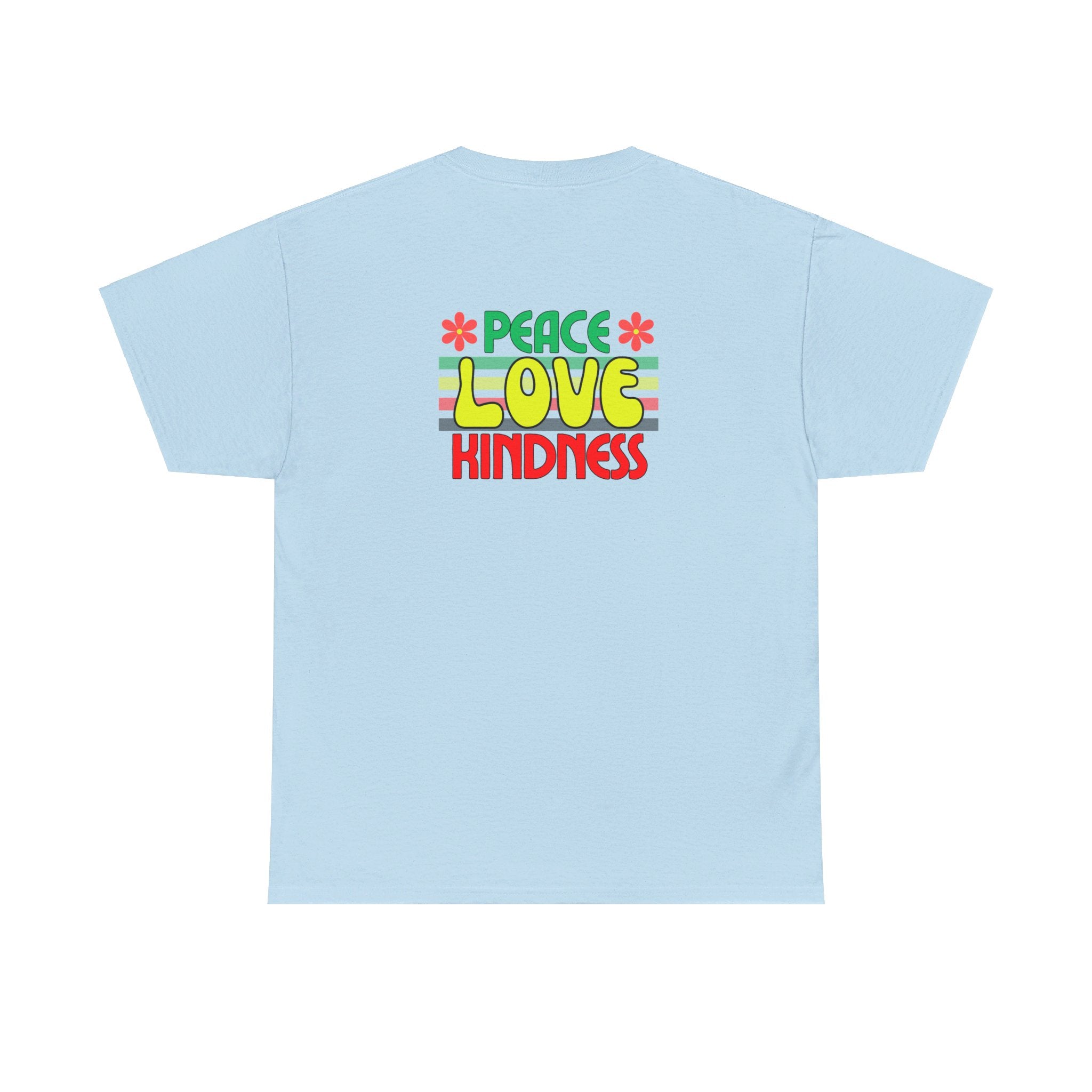 Peel Here Clothing Men's "Peace, Love, Kindness" T-Shirt"