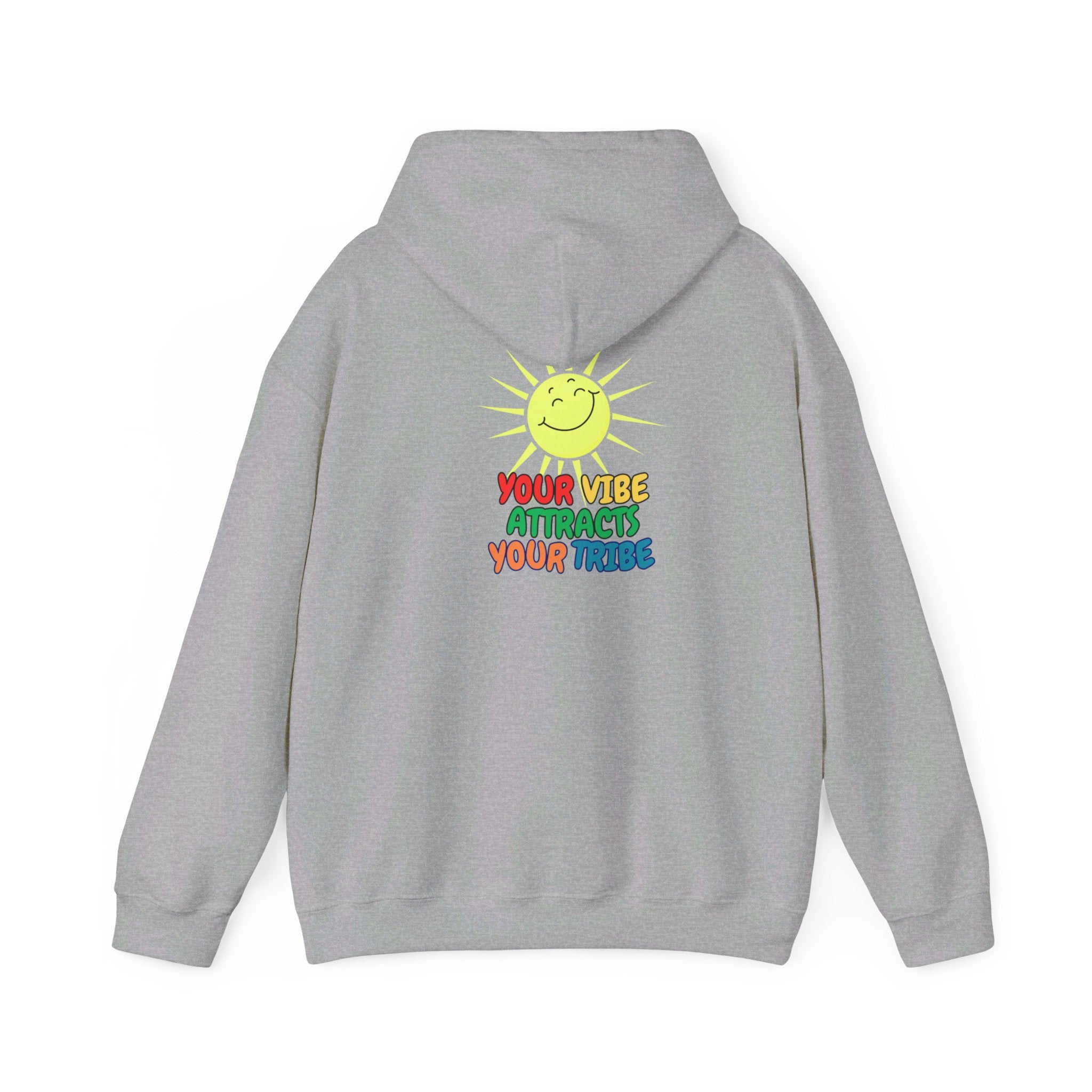 Peel Here clothings Your Vibe is your Tribe Hoodie