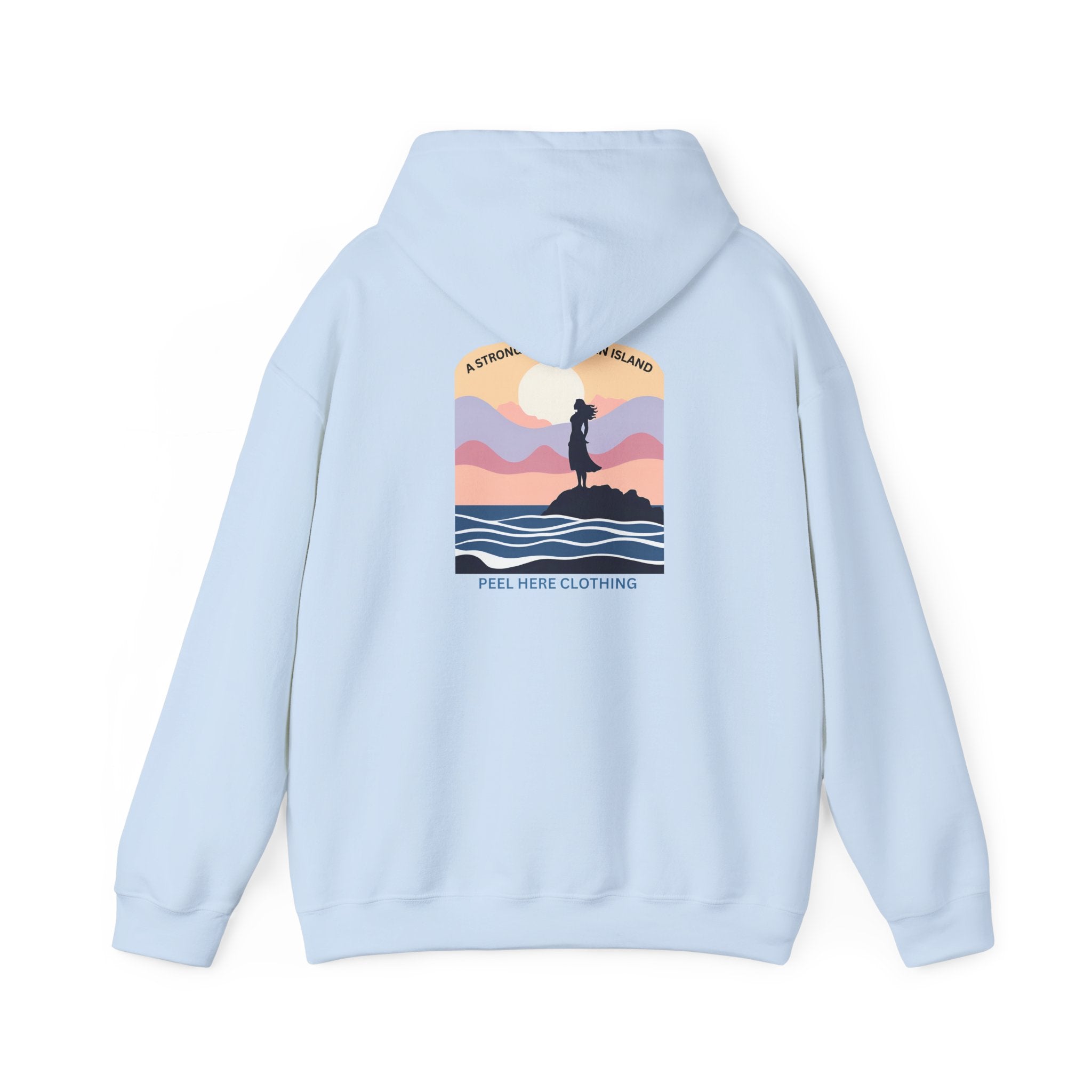 A Strong Woman is An Island Hoodie