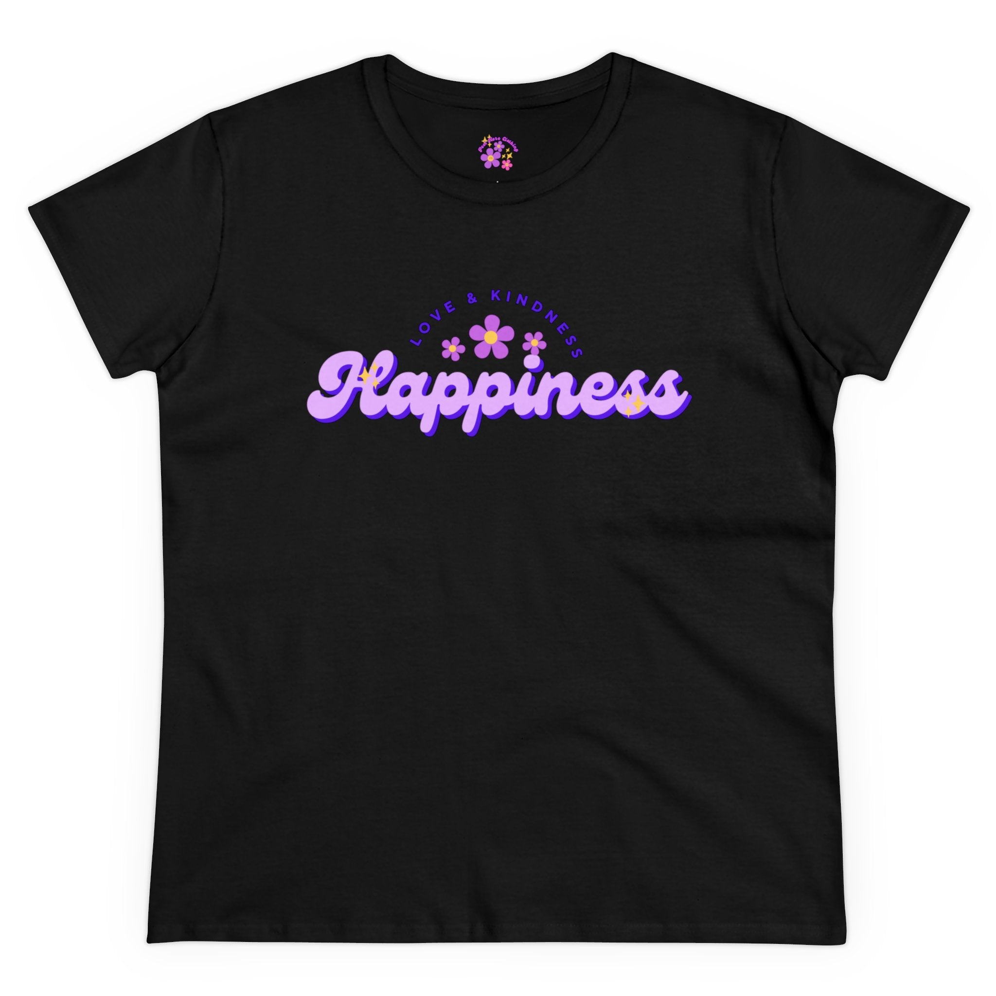 Happiness Midweight Cotton Tee (Front)