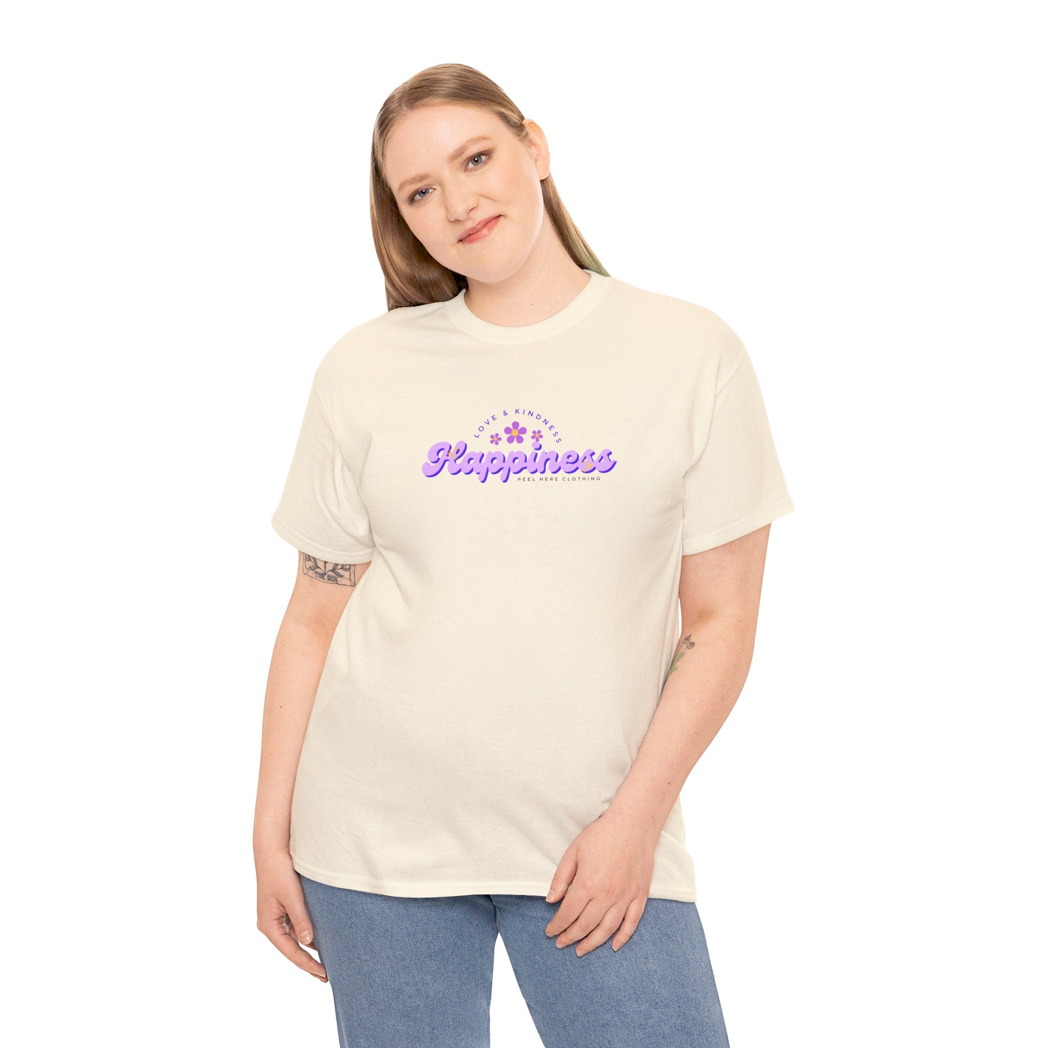 Peel Here Clothing Women's "Happiness"