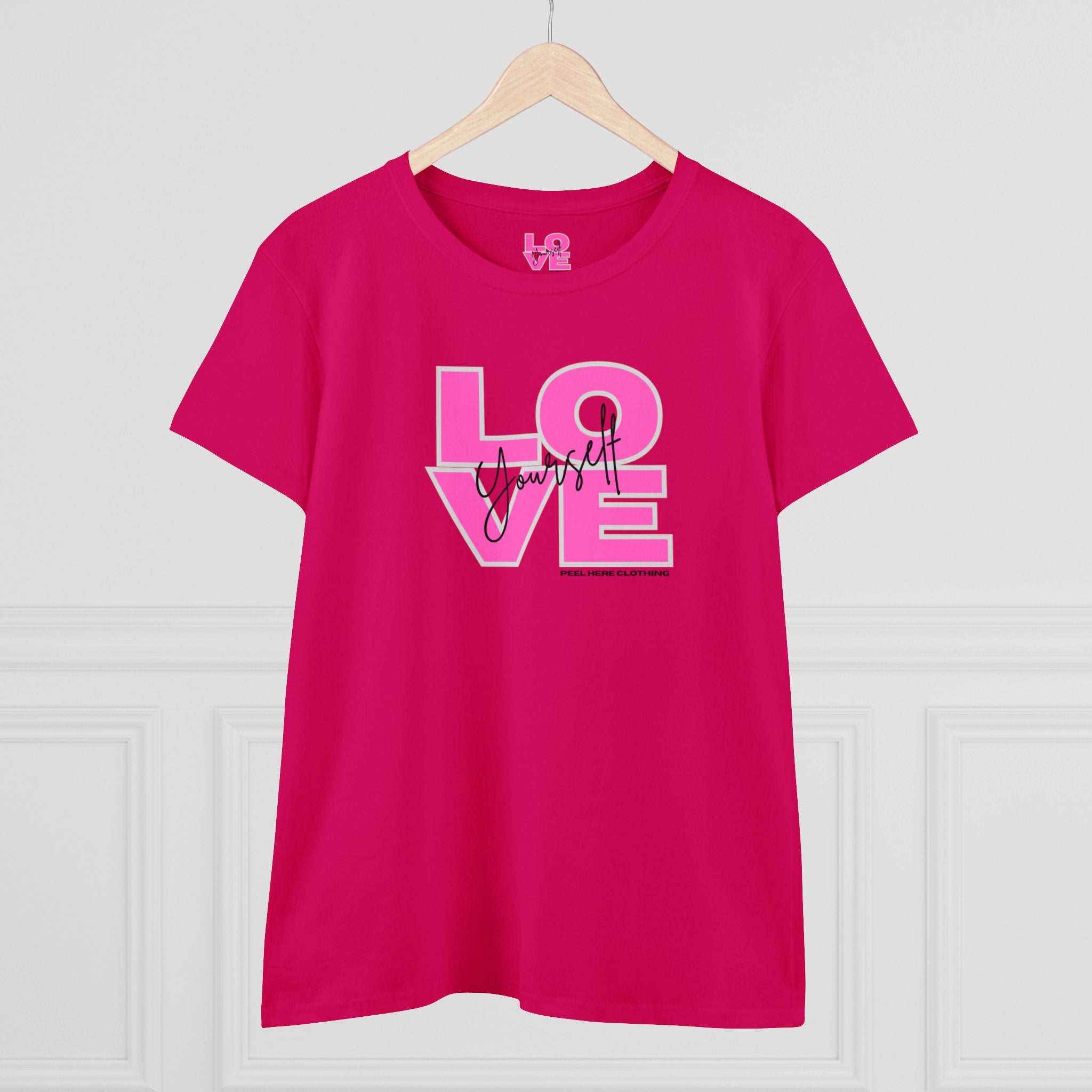 Love Yourself Midweight Cotton Tee (Front)