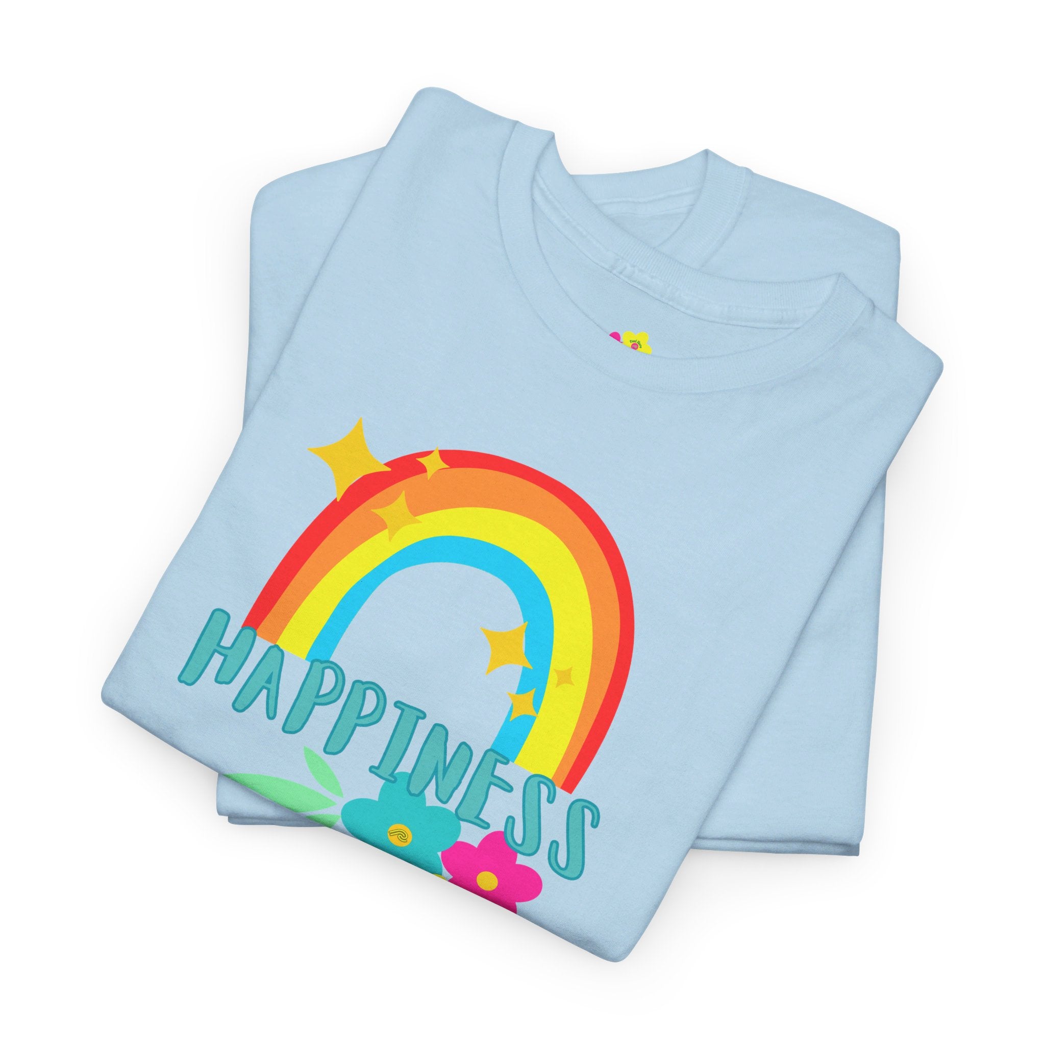 Peel Here Clothing Women's "Happiness Rainbow"