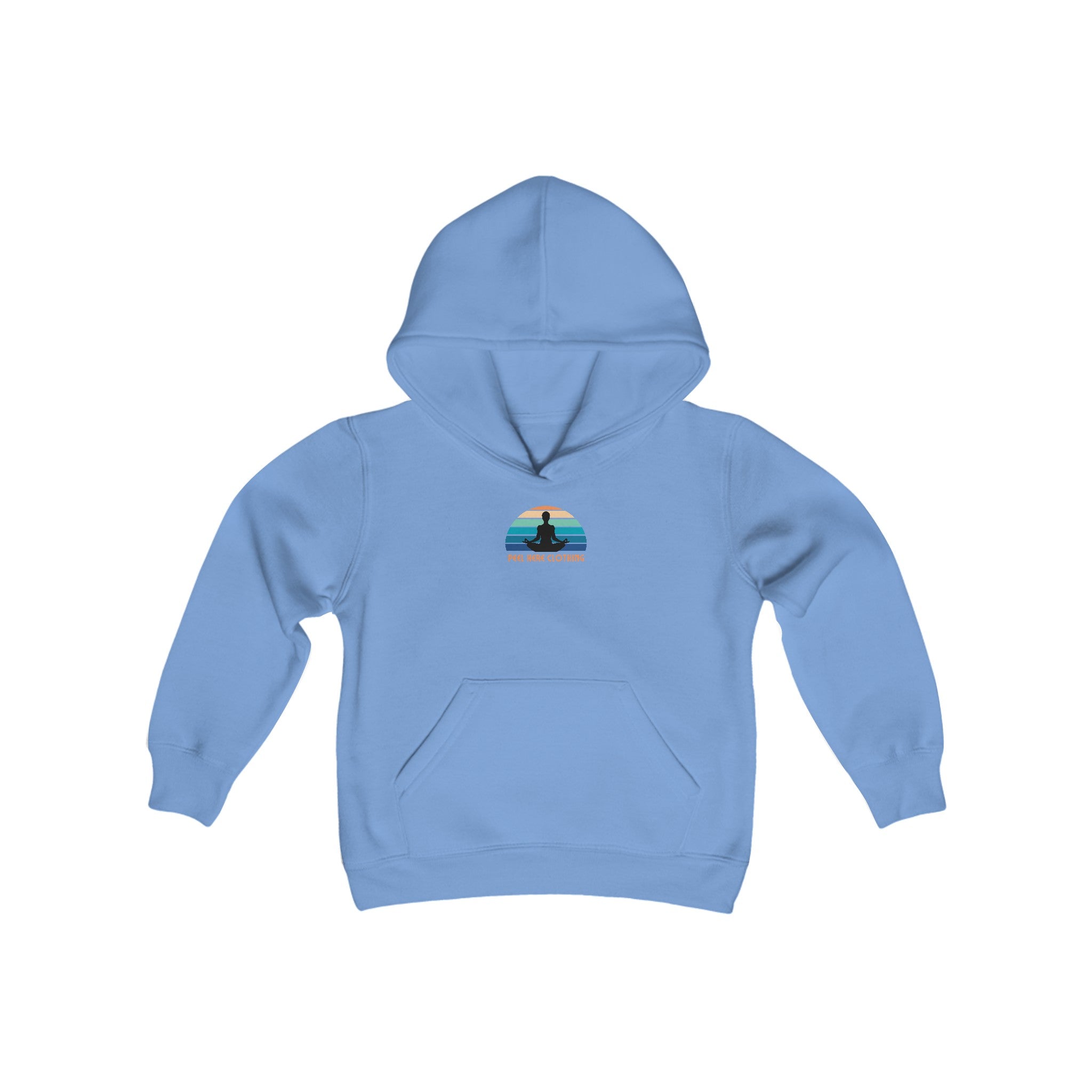 Peel Here Childrens Embrace The Journey Hoodie