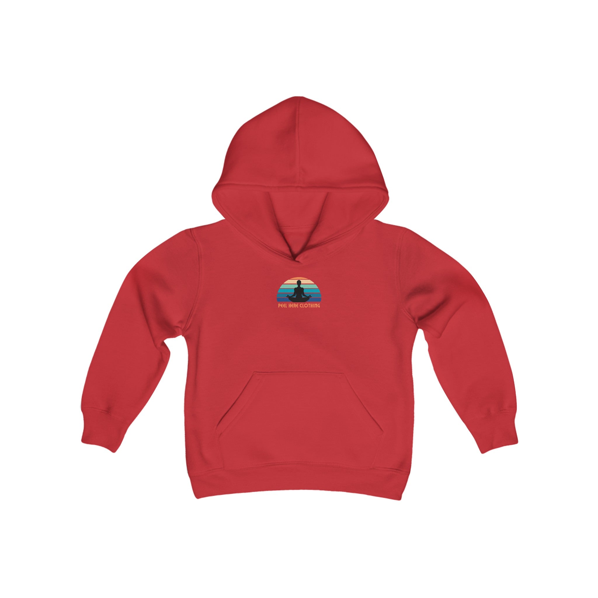 Peel Here Childrens Embrace The Journey Hoodie