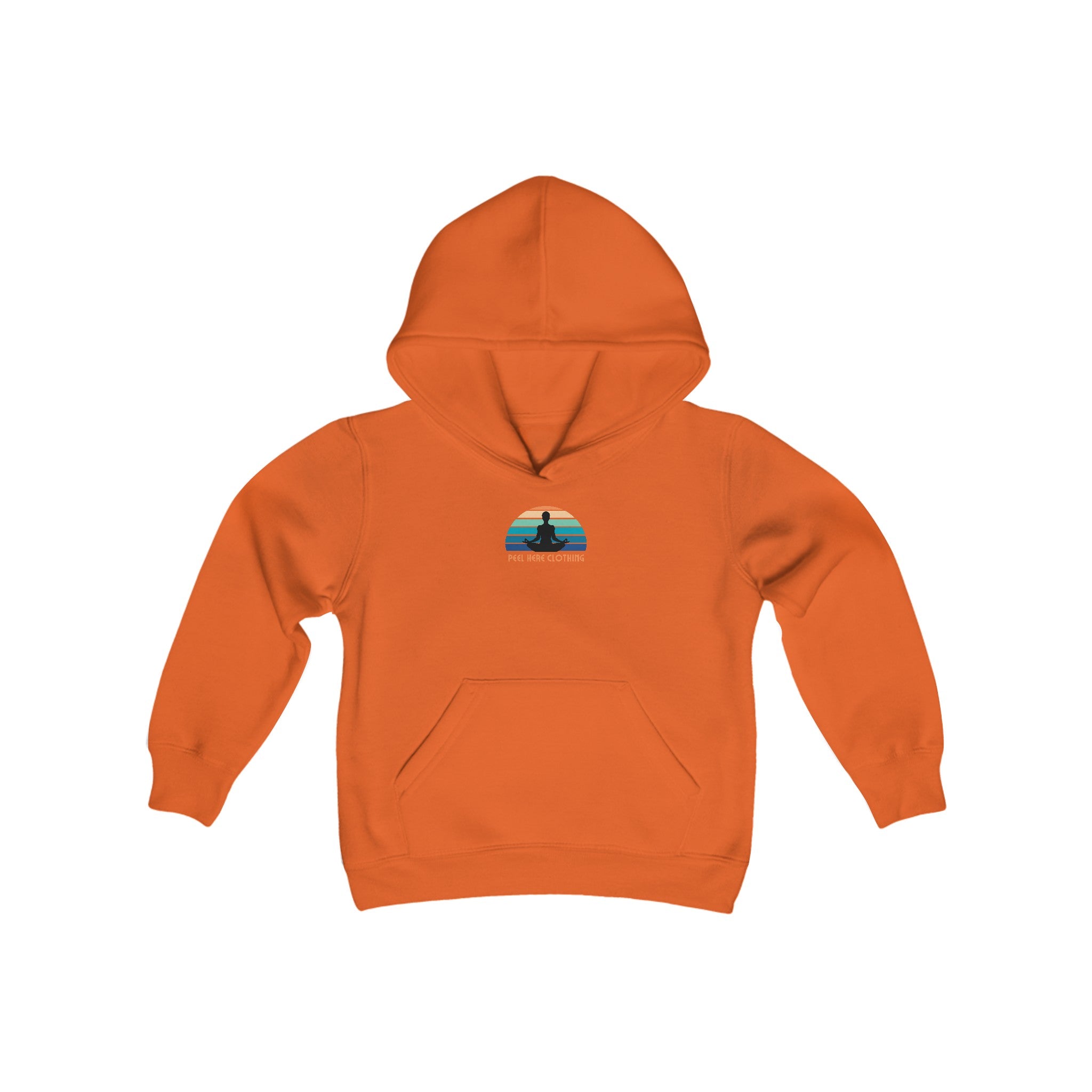 Peel Here Childrens Embrace The Journey Hoodie