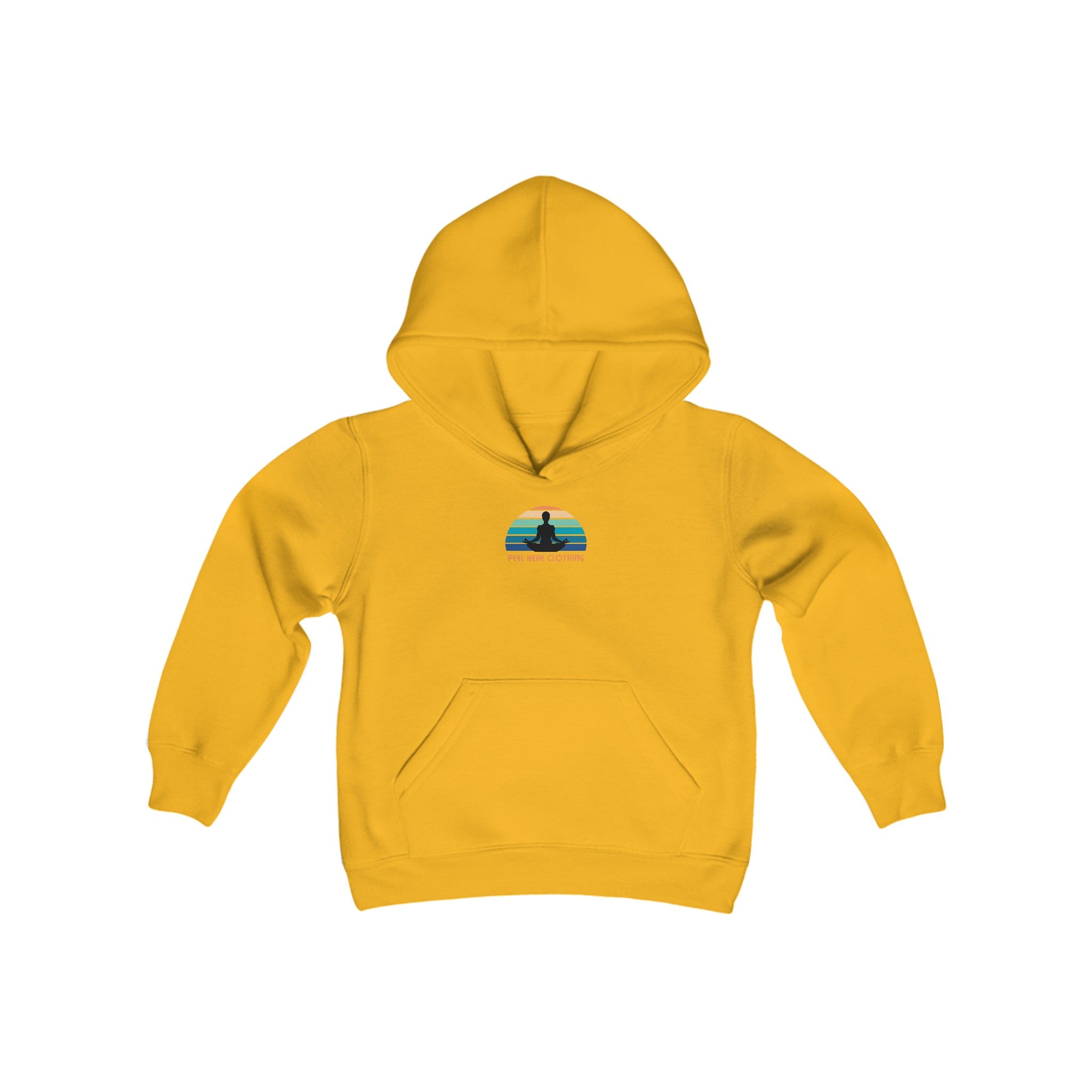 Peel Here Childrens Embrace The Journey Hoodie