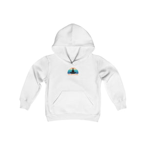 Peel Here Childrens Embrace The Journey Hoodie