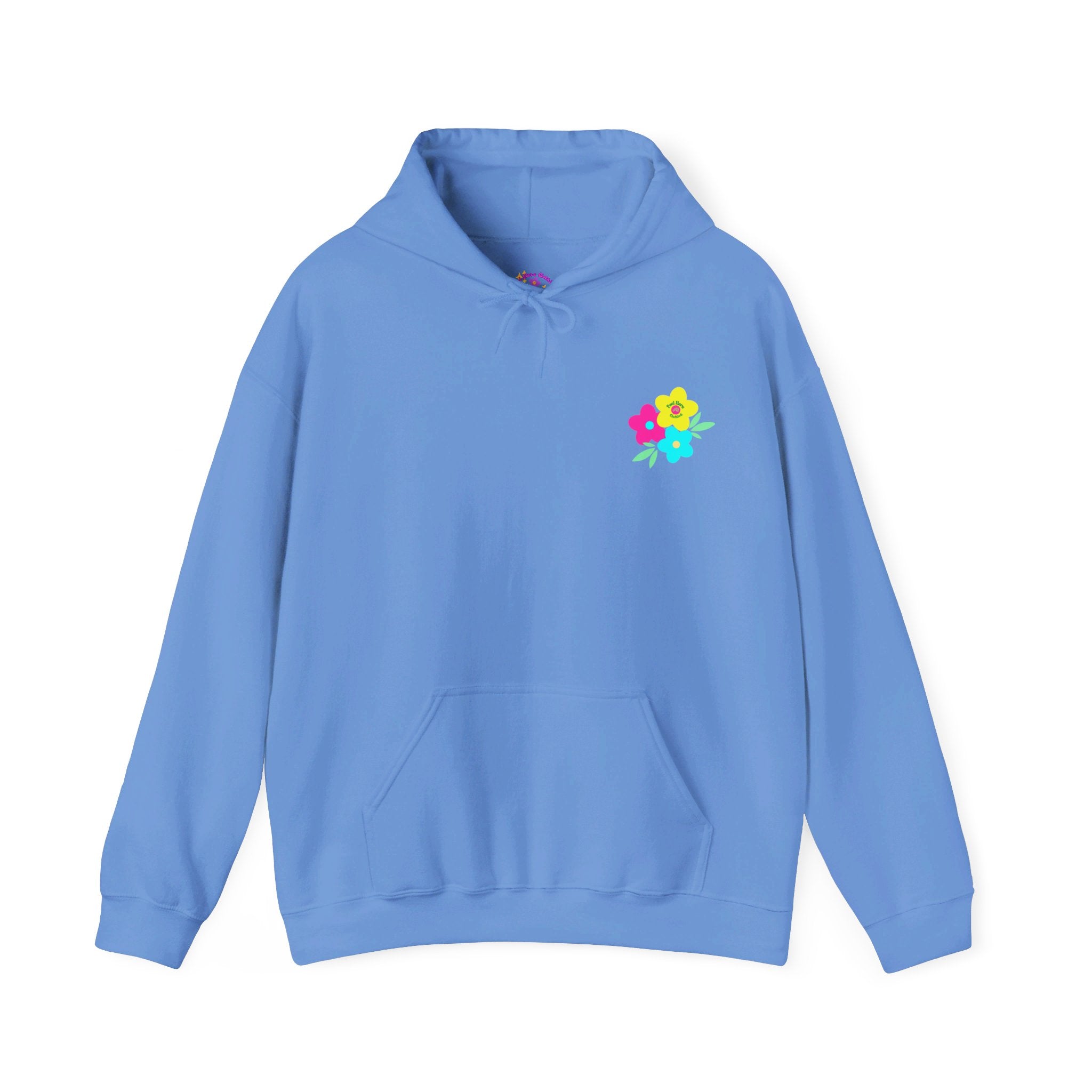 Peel Here Clothings Happy Rainbow Hoodie