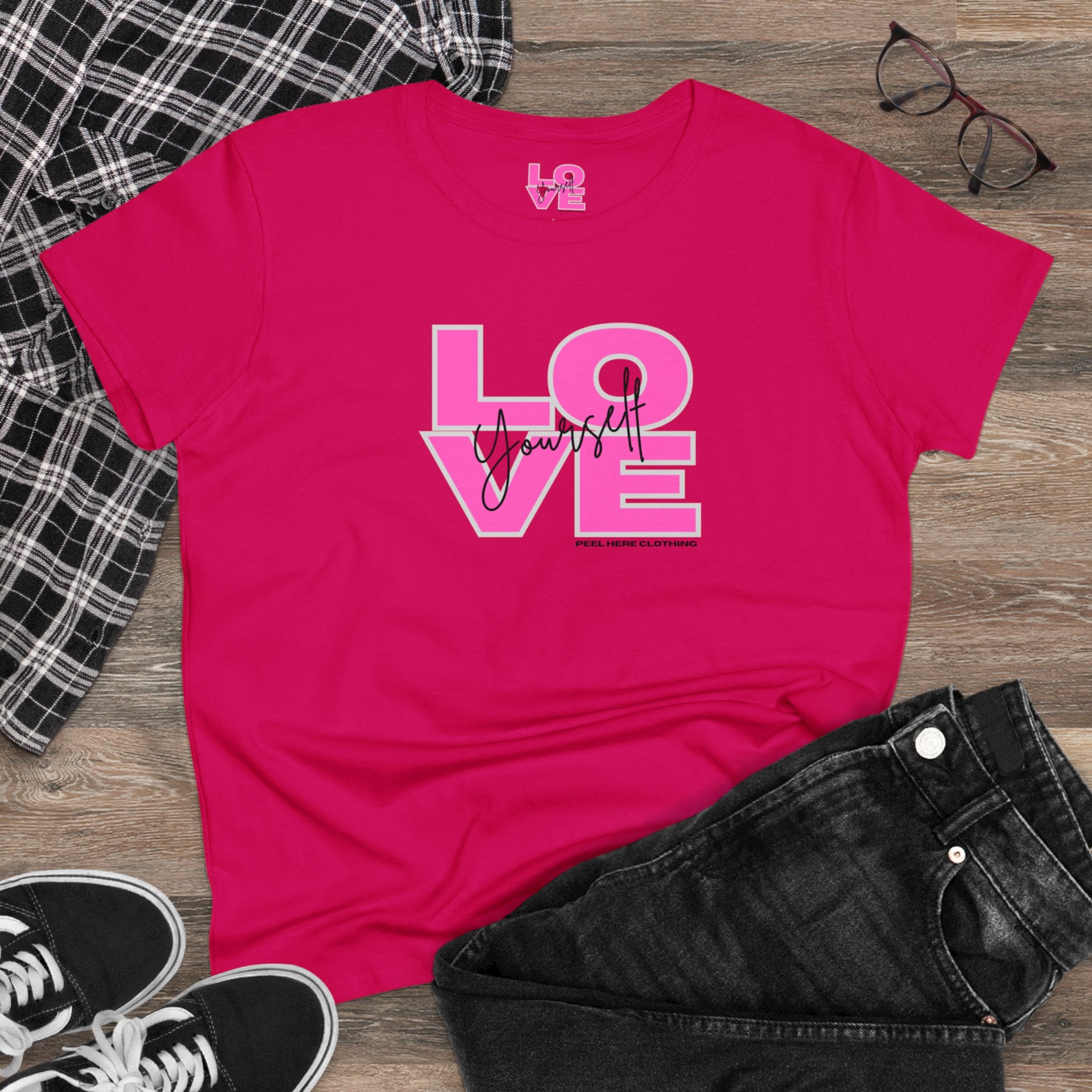 Love Yourself Midweight Cotton Tee (Front)